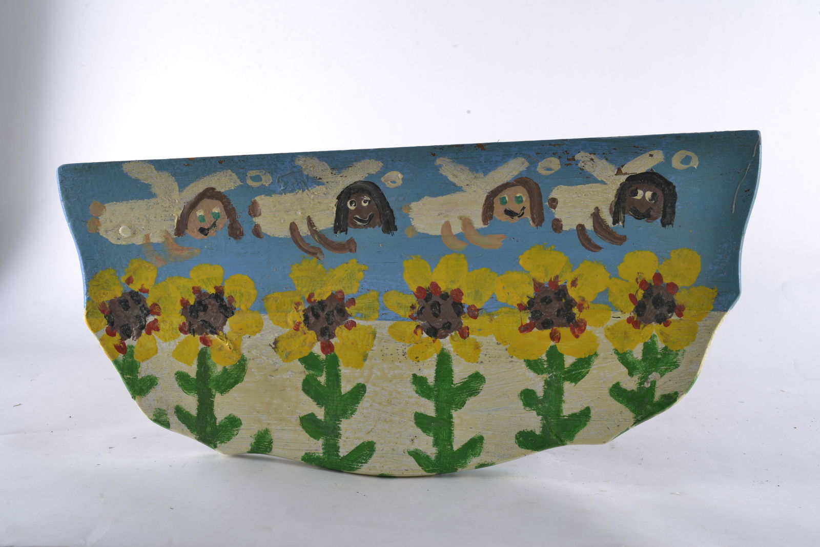 Folk Art Painted Table (1 of 3)