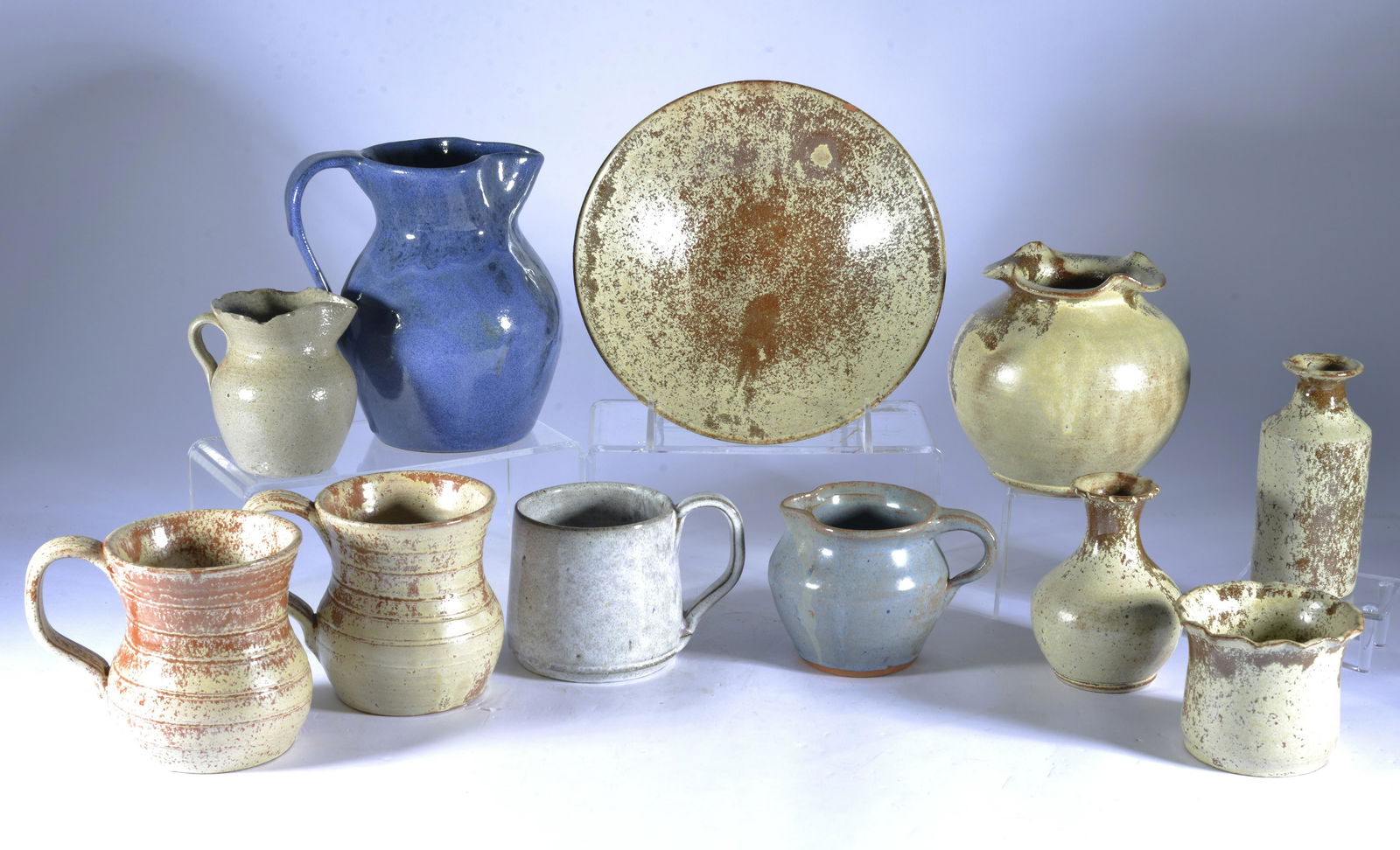 NORTH STATE, NEOLIA COLE, BROWNS POTTERY, KENNETH GEORGE GROUPING NC (1 of 2)