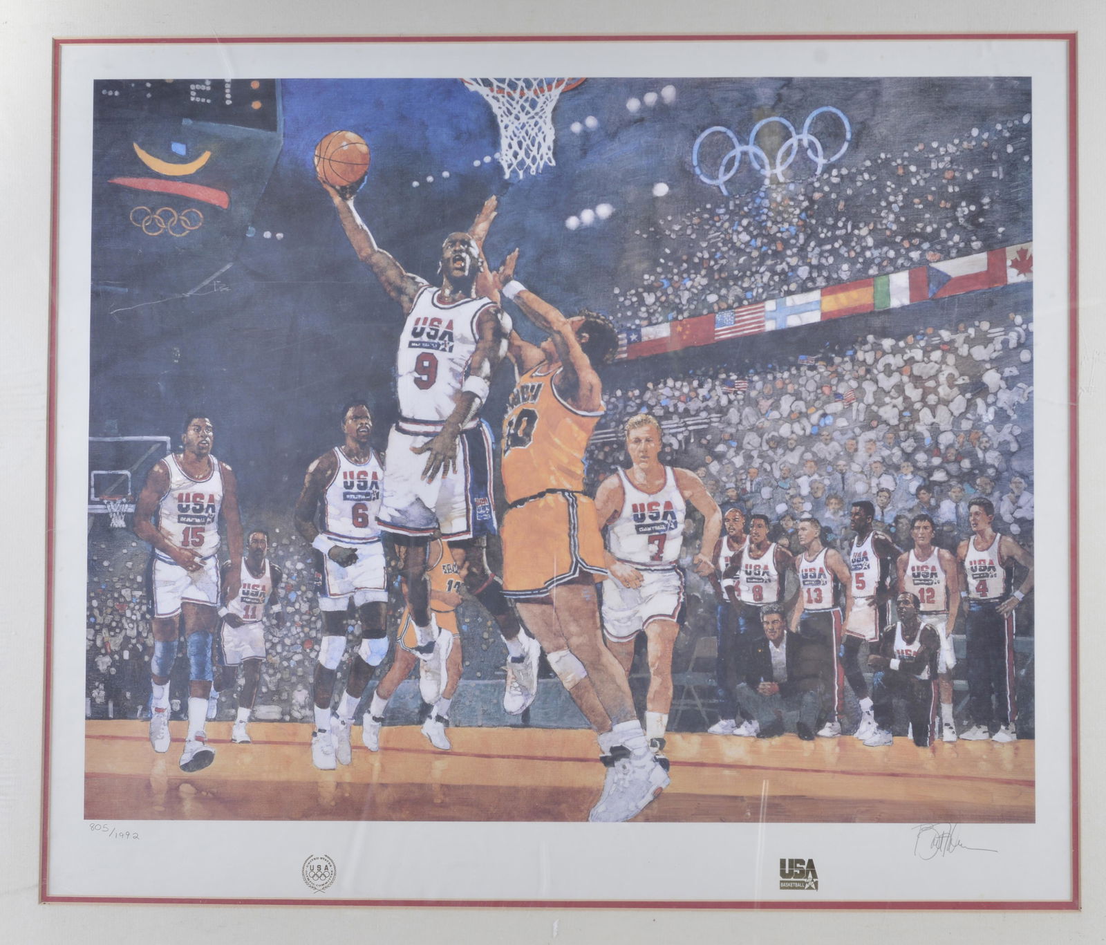 BART FORBES 1992 USA OLYMPICS BASKETBALL DREAM 1992 (1 of 1)