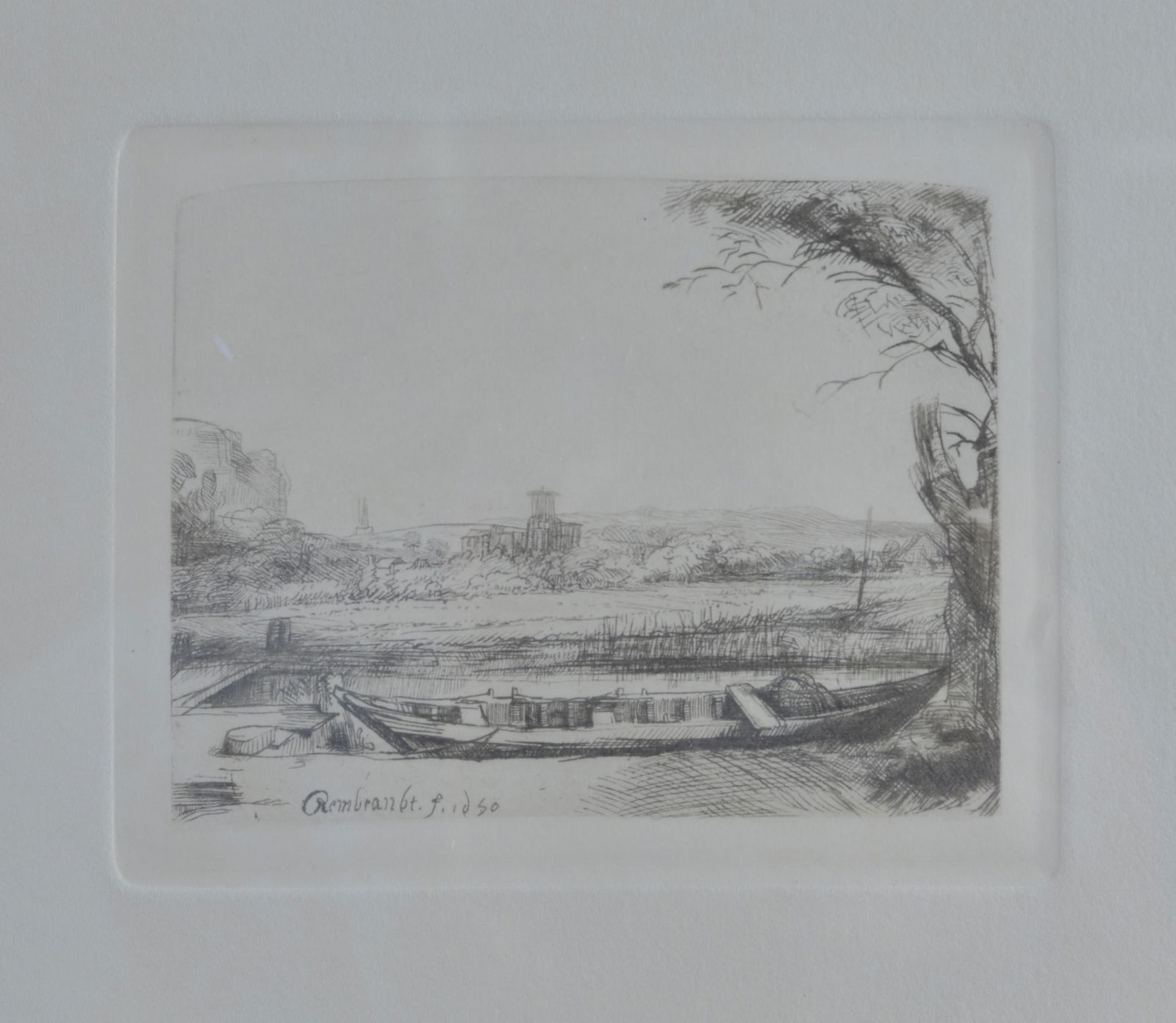 Armand Durand Portrait Harbor Landscape Scene (1 of 2)