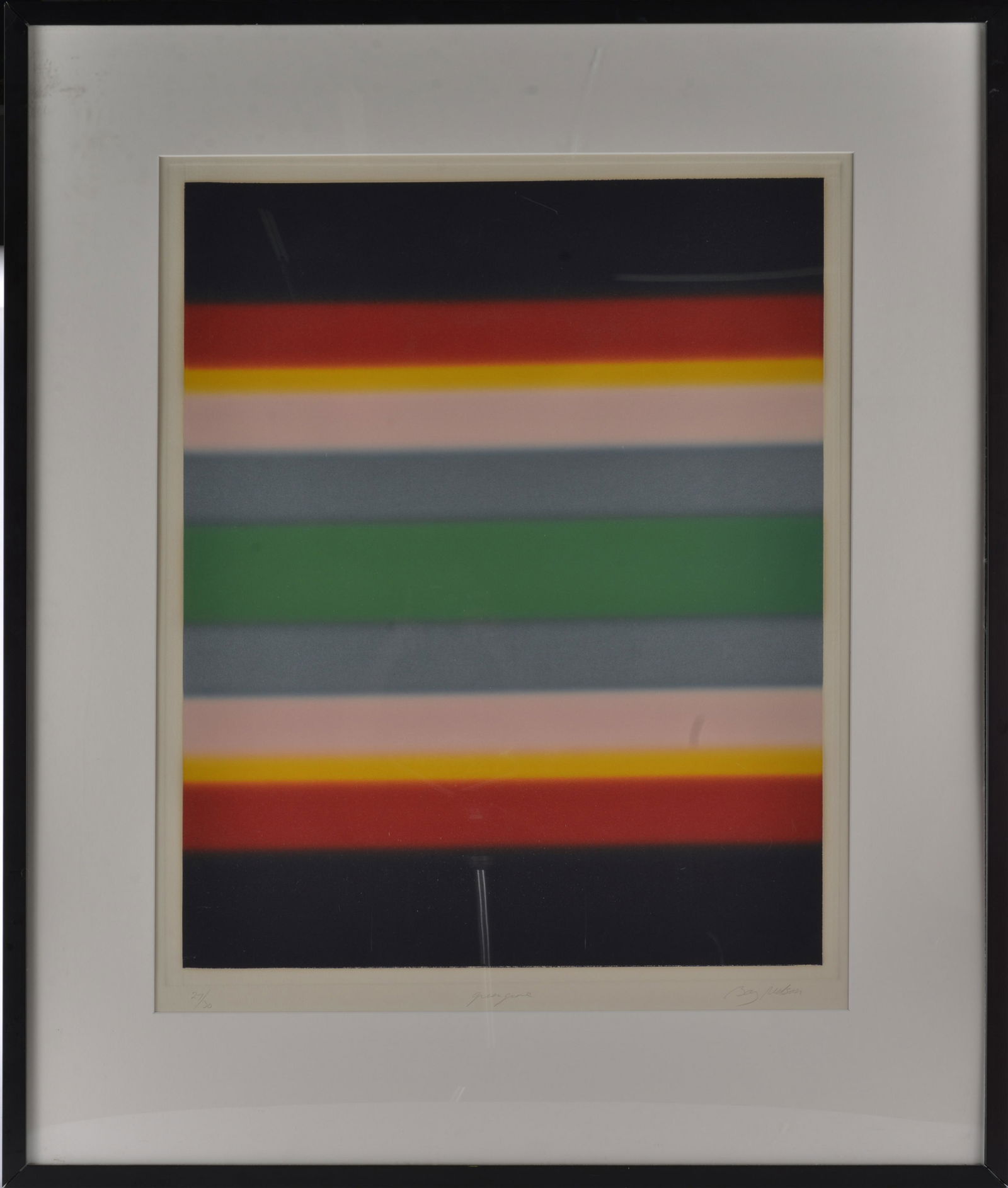 BAY NELSON SIGNED LITHOGRAPH (1 of 5)