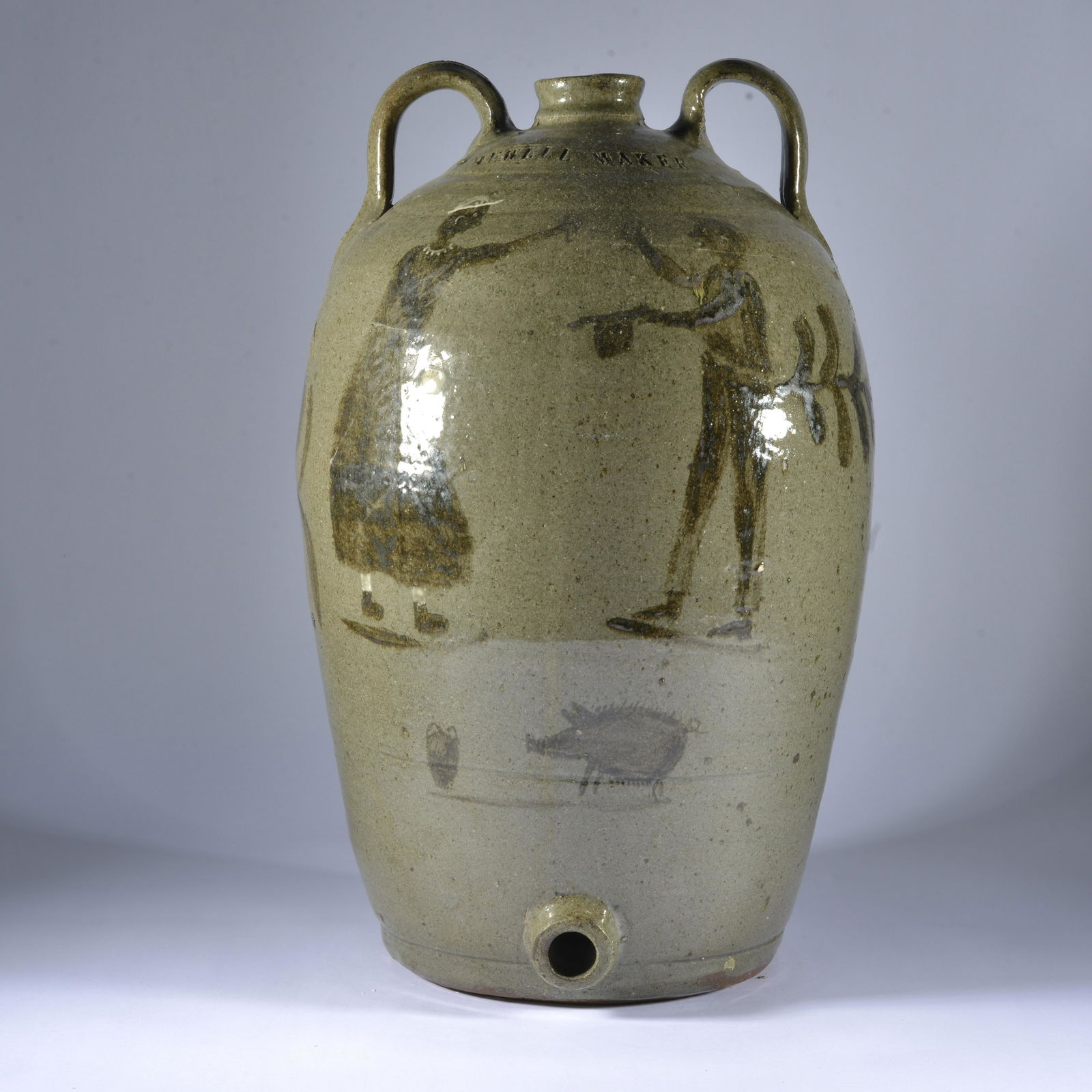 Chester Hewell Slip Decorated Jug WATER COOLER (1 of 4)