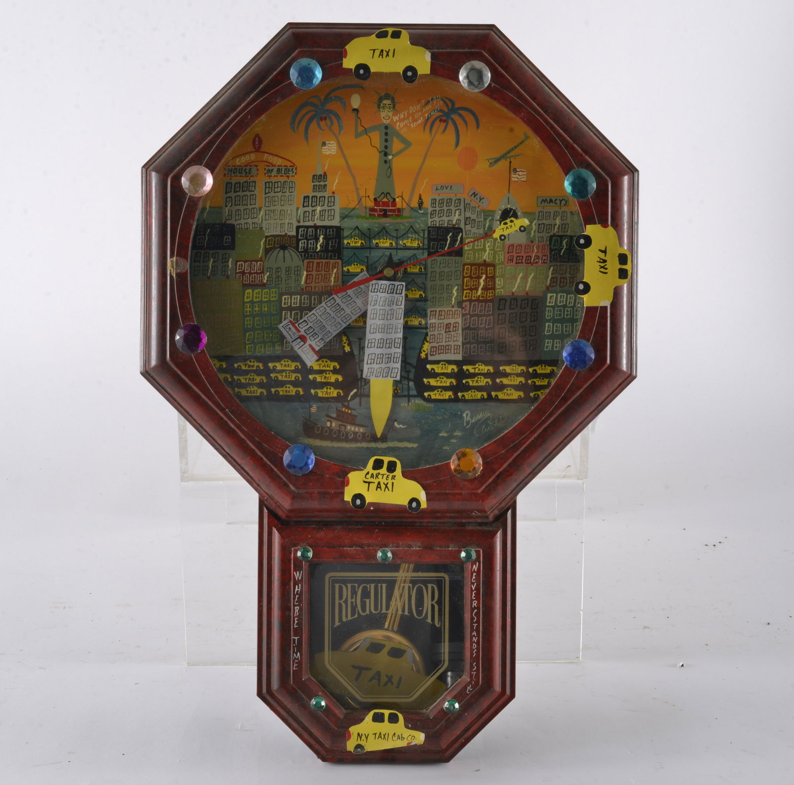 Benny Carter (1943 - 2014) clock (1 of 4)