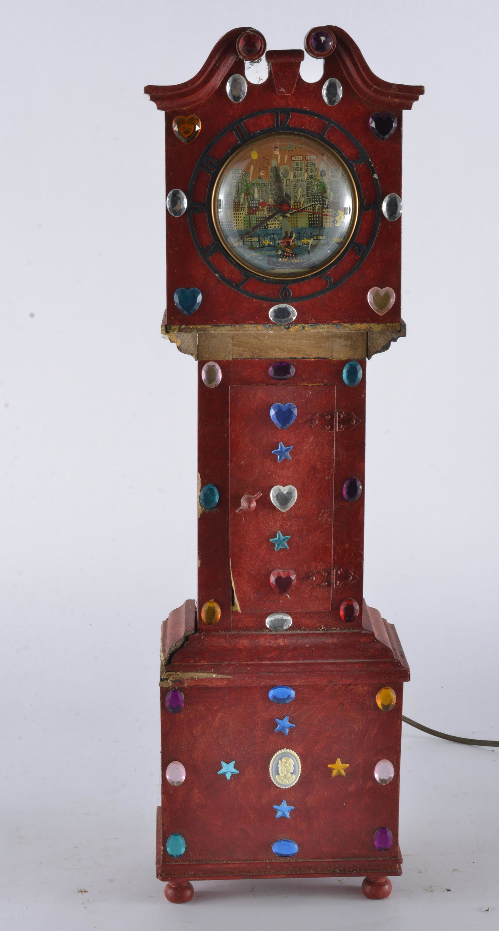 Benny Carter (1943 - 2014) miniature grandfather clock (1 of 4)