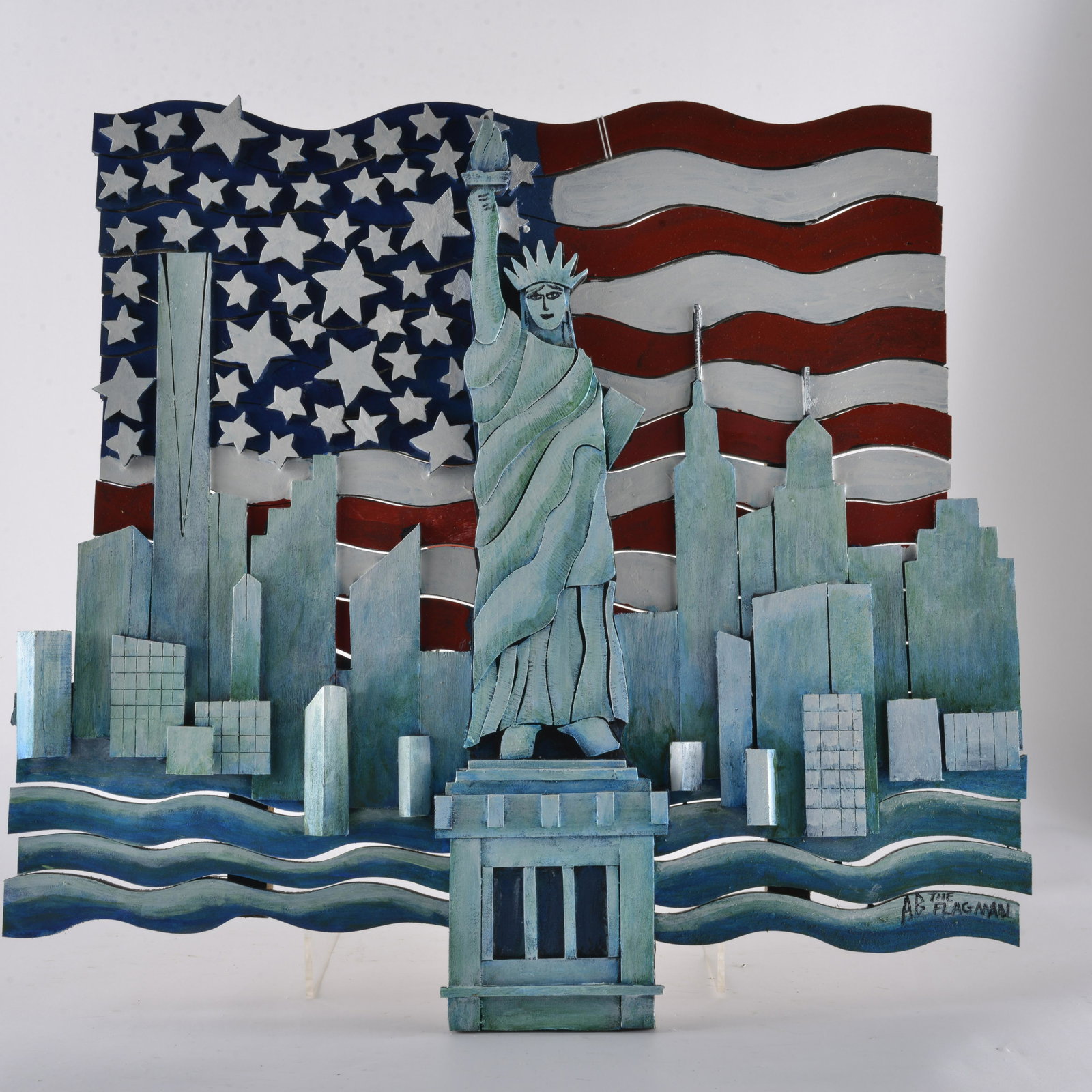 Ab The Flagman Folk Art (1 of 5)