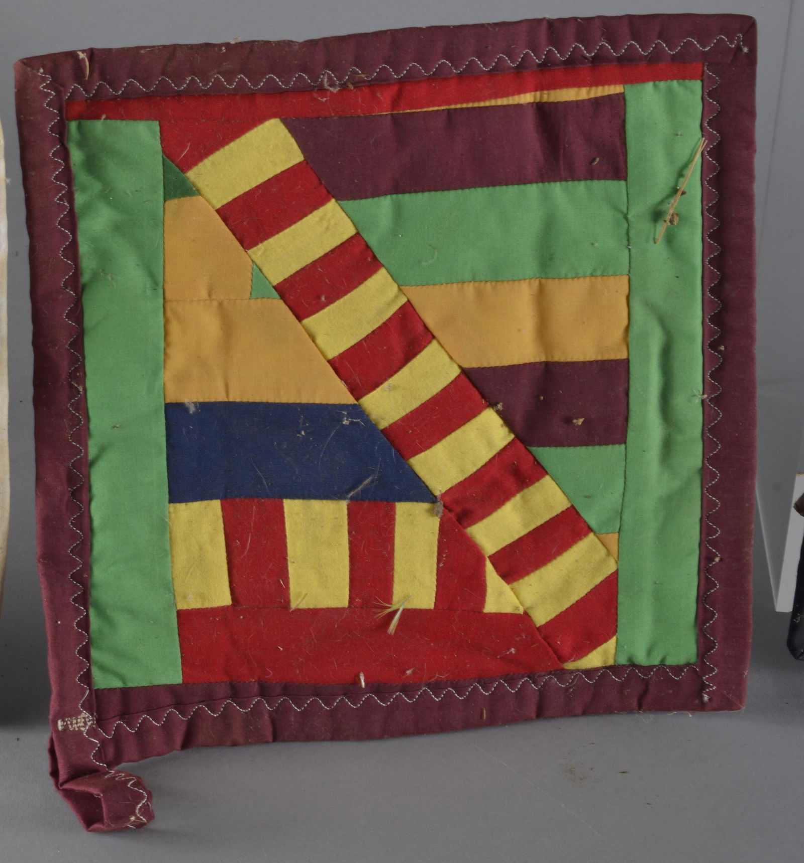 Gees Bend Miniature Quilt (1 of 2)