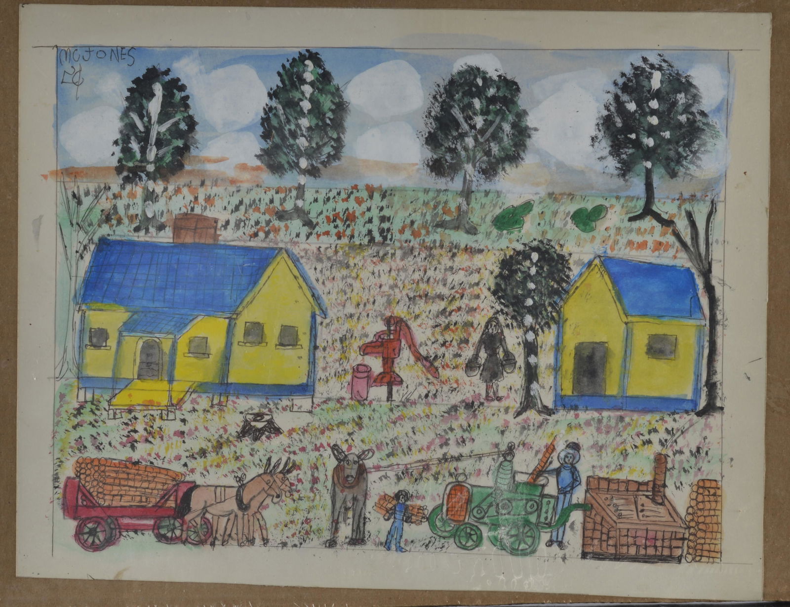 MC 5 cent Jones Folk Art Drawing (1 of 1)