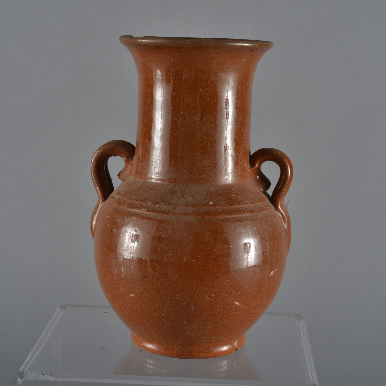 Rare ML Owens Chinese Vase (rare form) Seagrove NC Pottery (1 of 5)