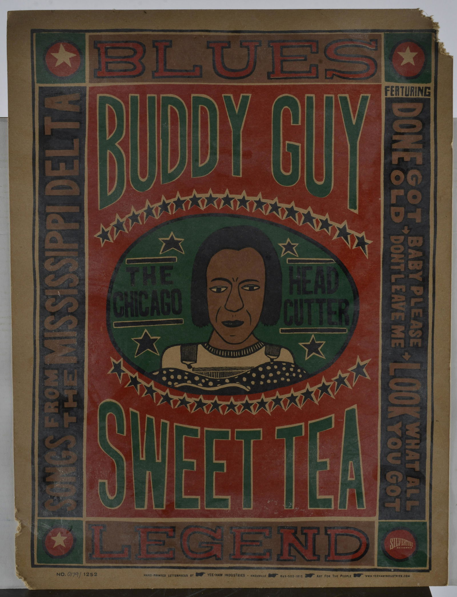 Original Blues Poster of Buddy Guy (1 of 4)