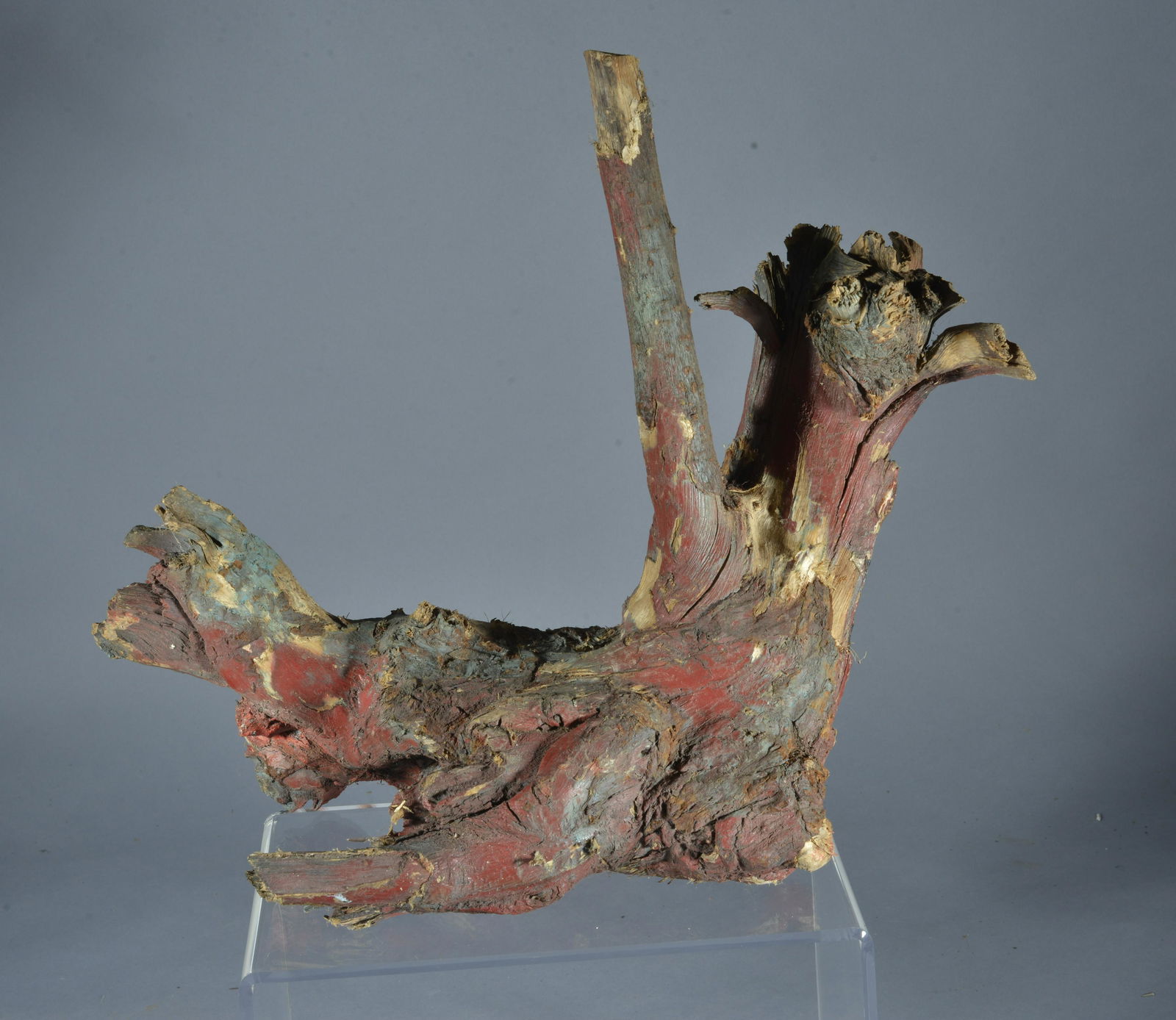 Folk Art Assemblage Wood (1 of 3)