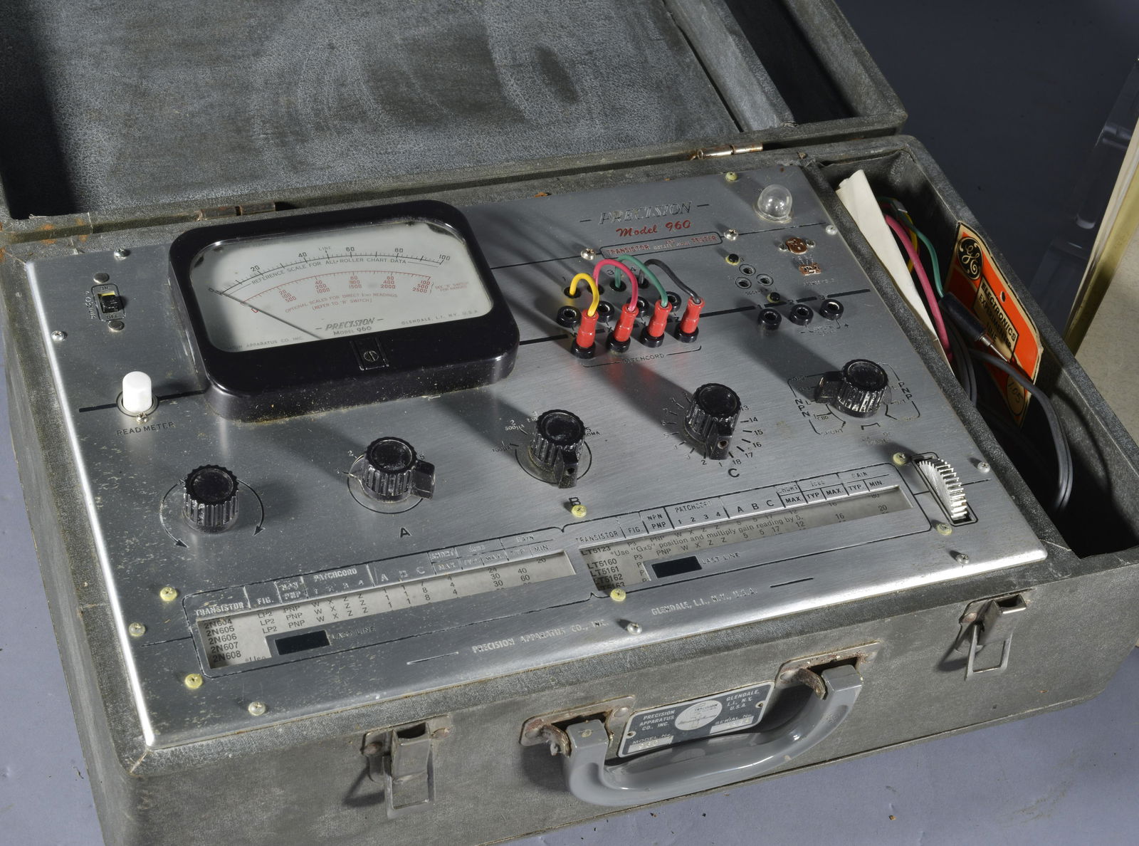 Precision Model 960 Test Equipment Radio Television: item has not been tested, comes with original papers. Case is 11" x 17" x 6"