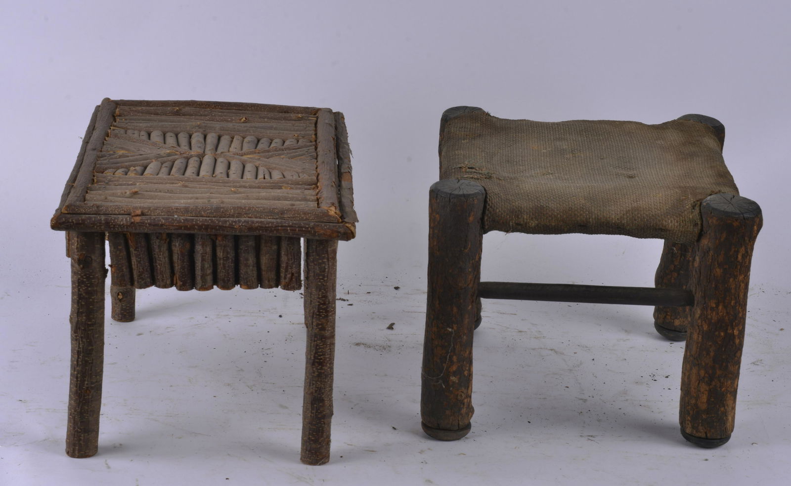 Folk Art Miniature Stool (2) (1 of 4)
