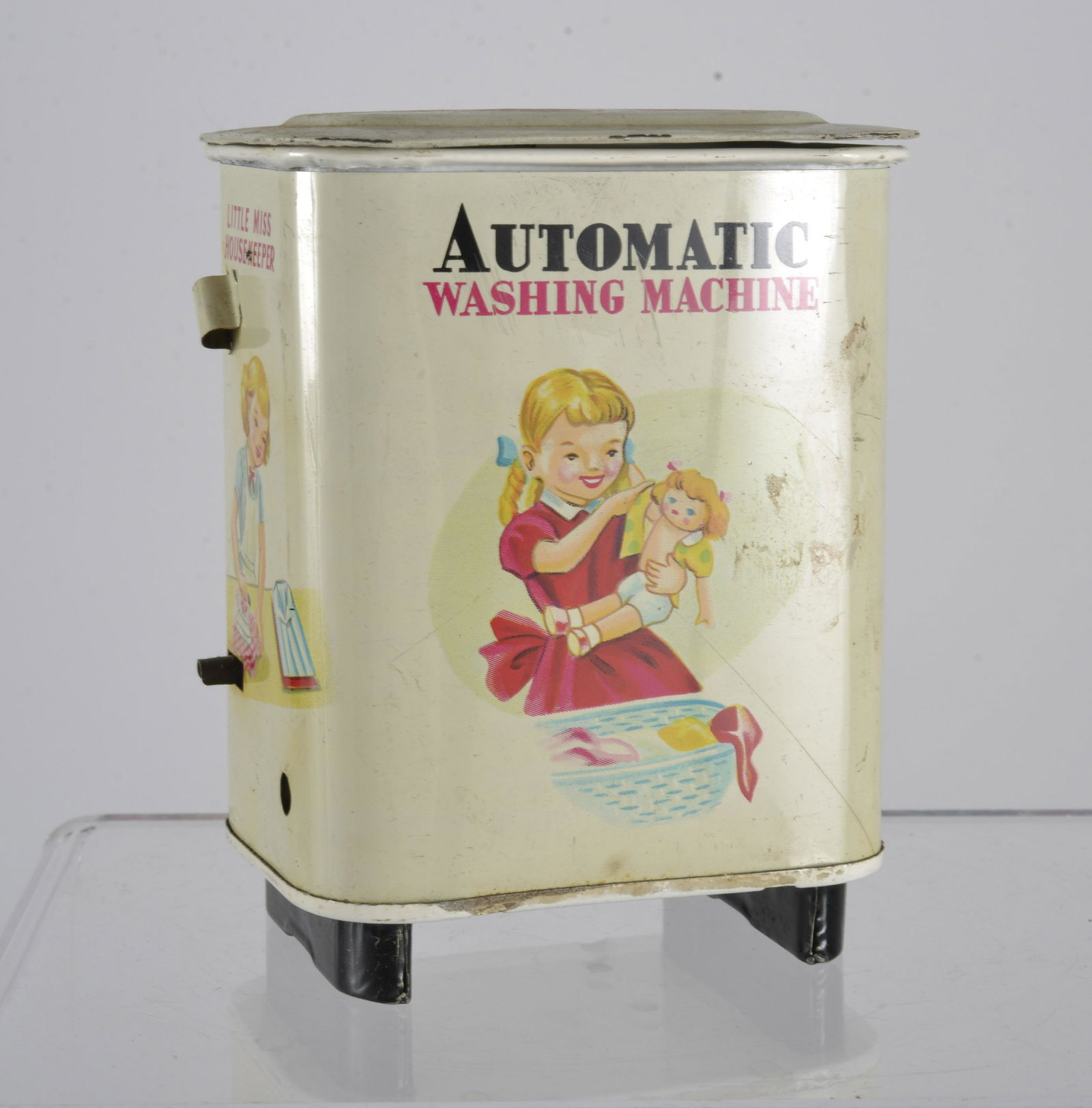 Tin Litho Automatic Washing Machine- Japan (1 of 4)