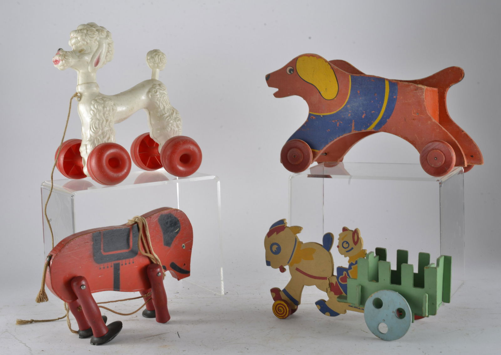 4 assorted  pull toys (1 of 1)