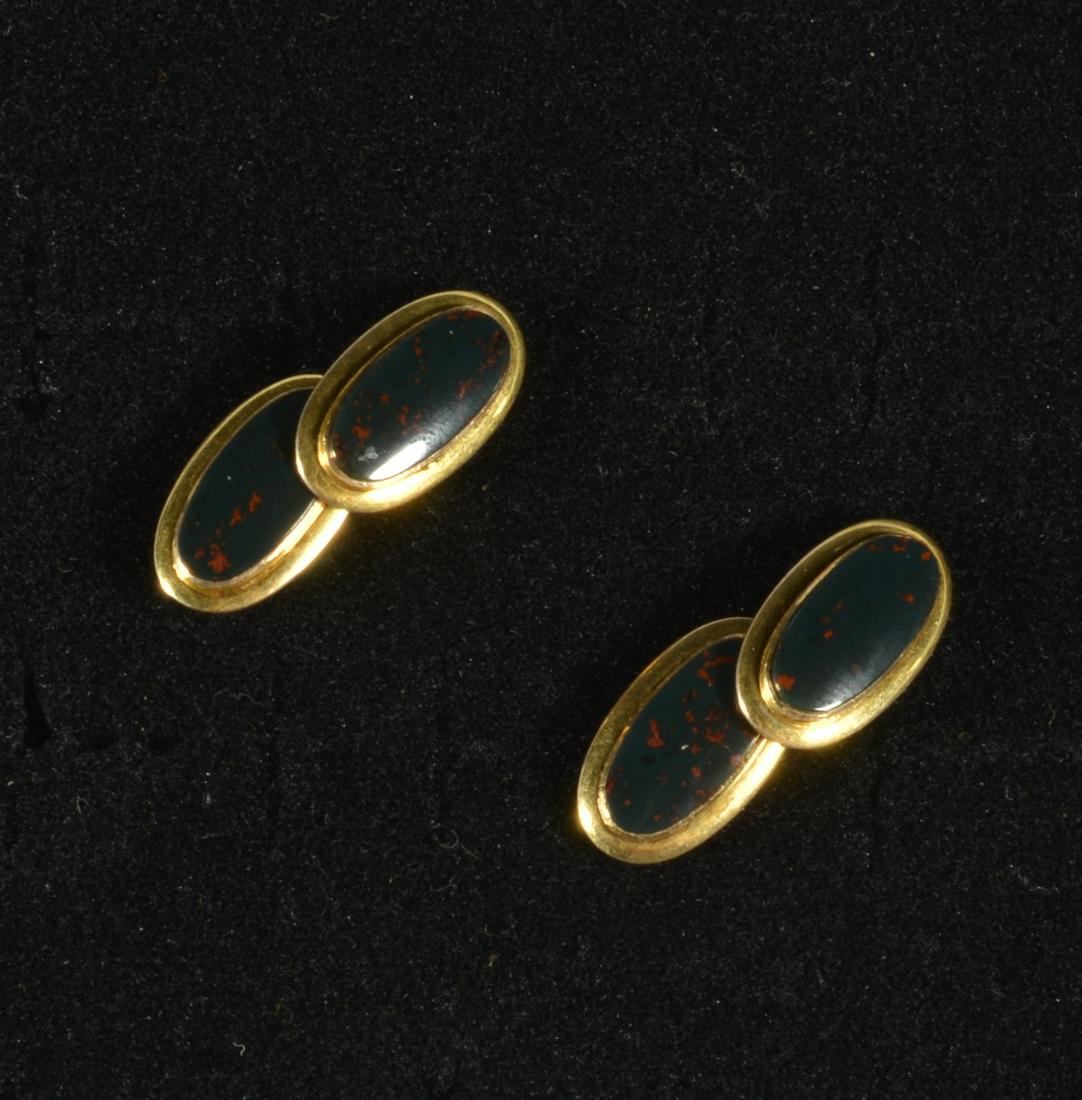 14kt Gold Cufflinks (1 of 2)