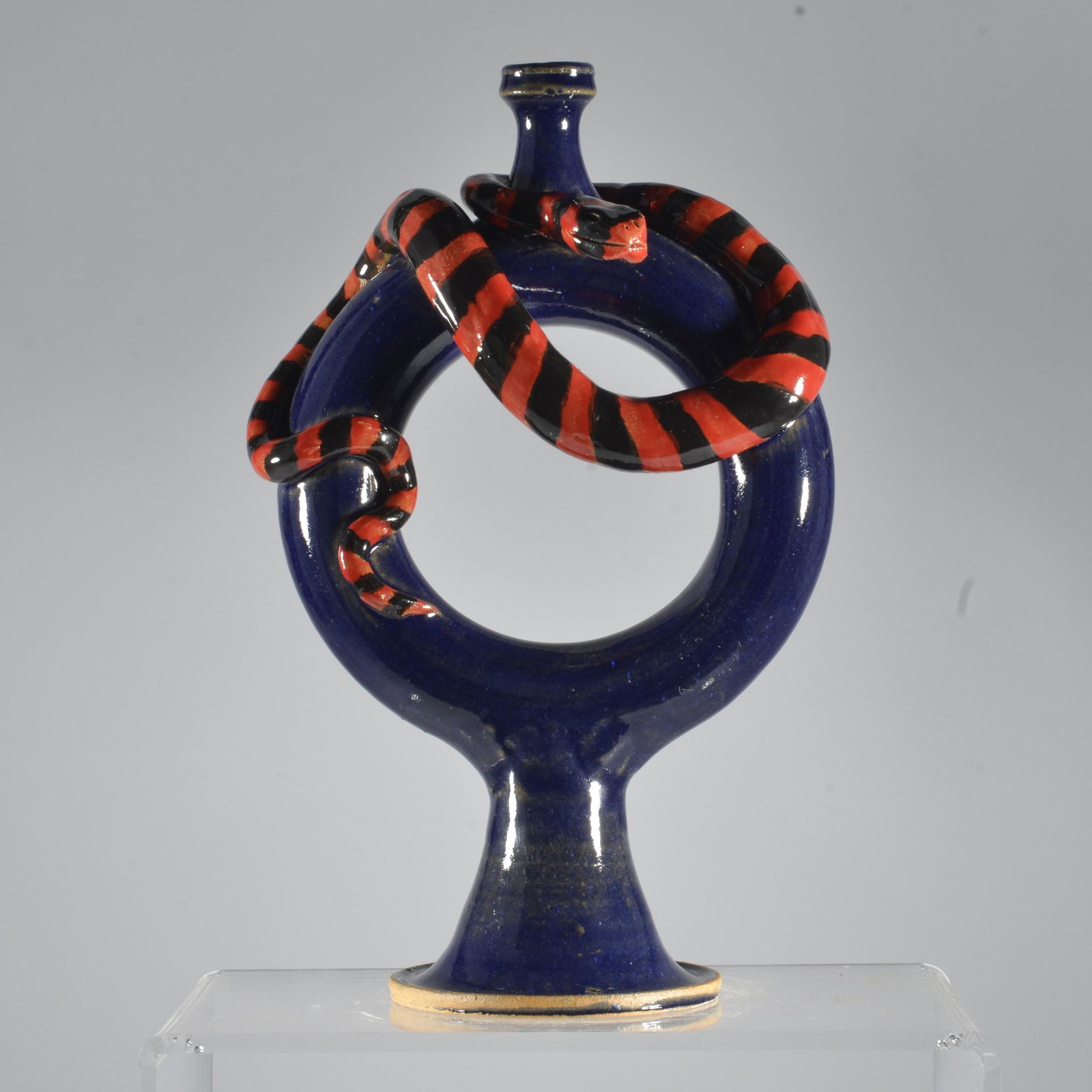 Marvin Bailey (B1961-) Snake Ring Jug (1 of 5)