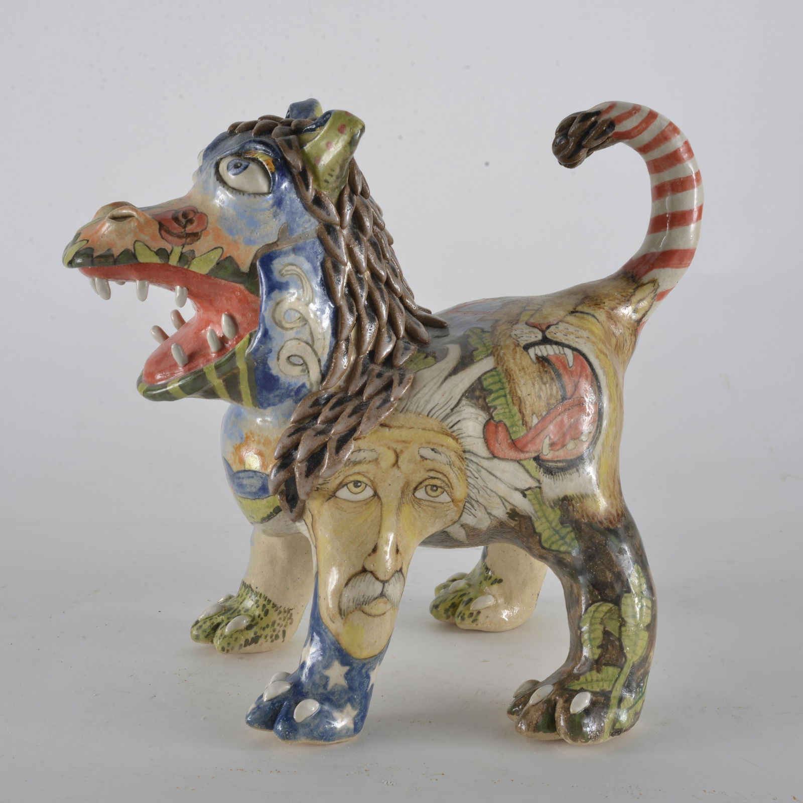 Stacy Lambert Pottery Lion (1 of 5)