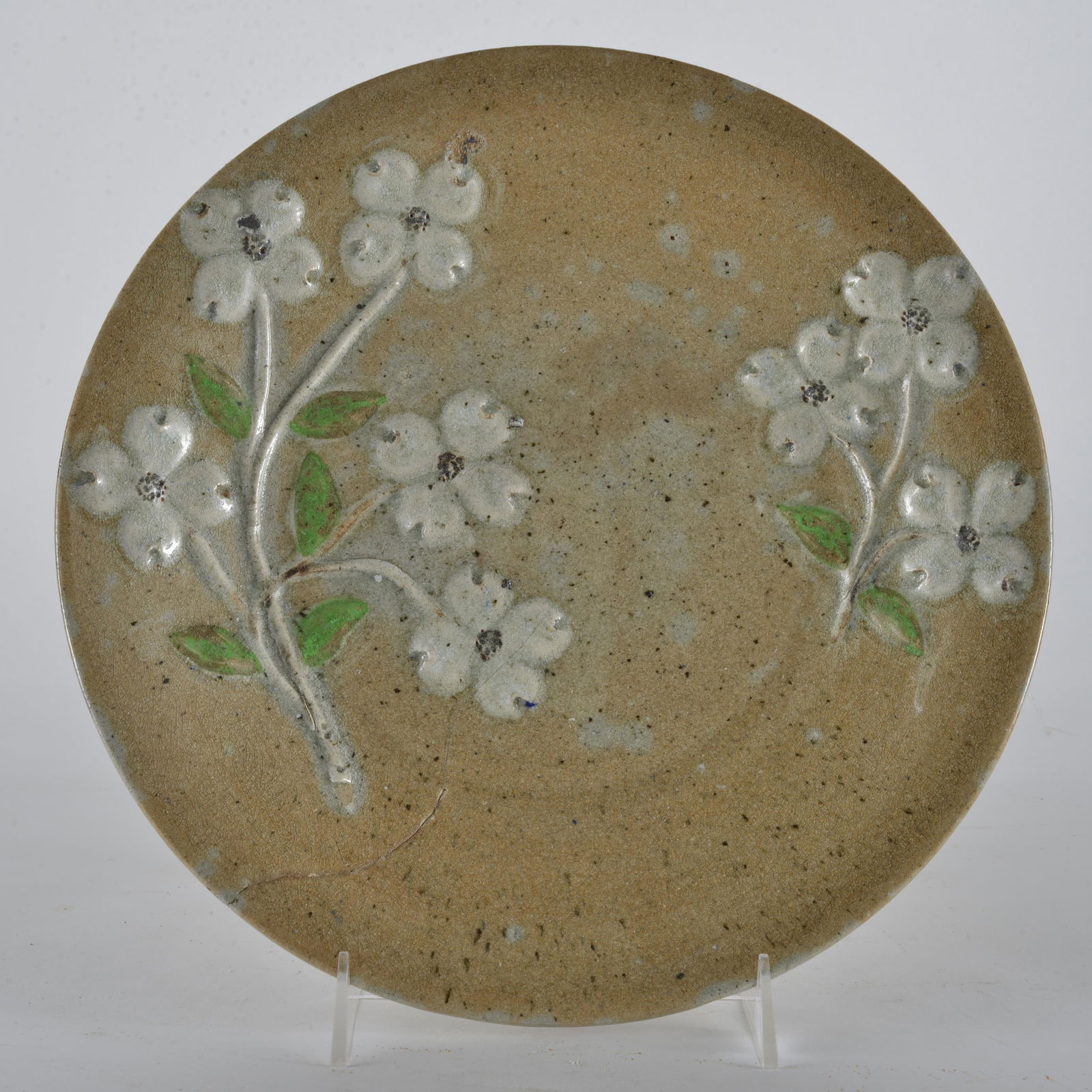 Hilton Pottery Decorated Plate (1 of 2)