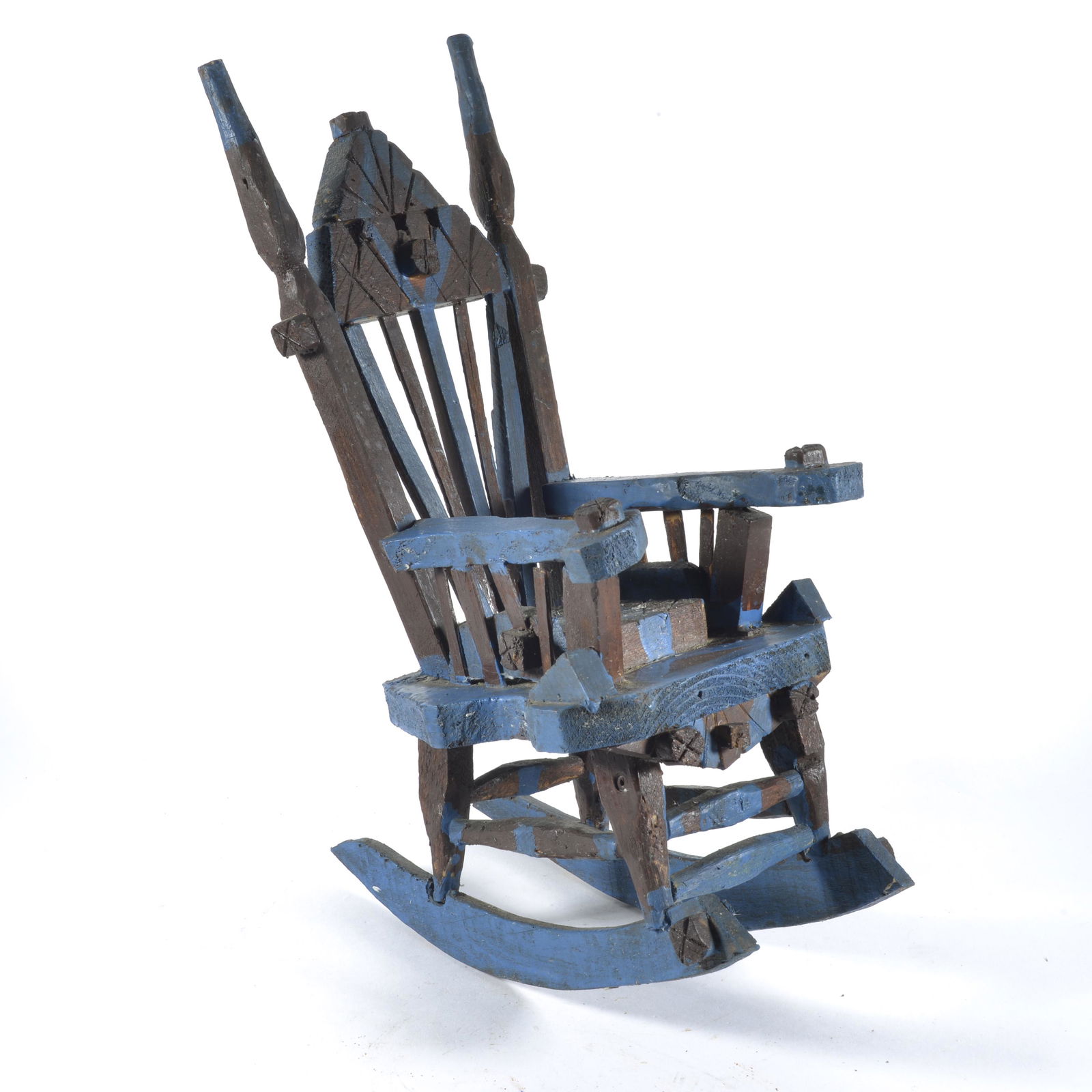 Willie Massey Folk Art Chair (1 of 5)