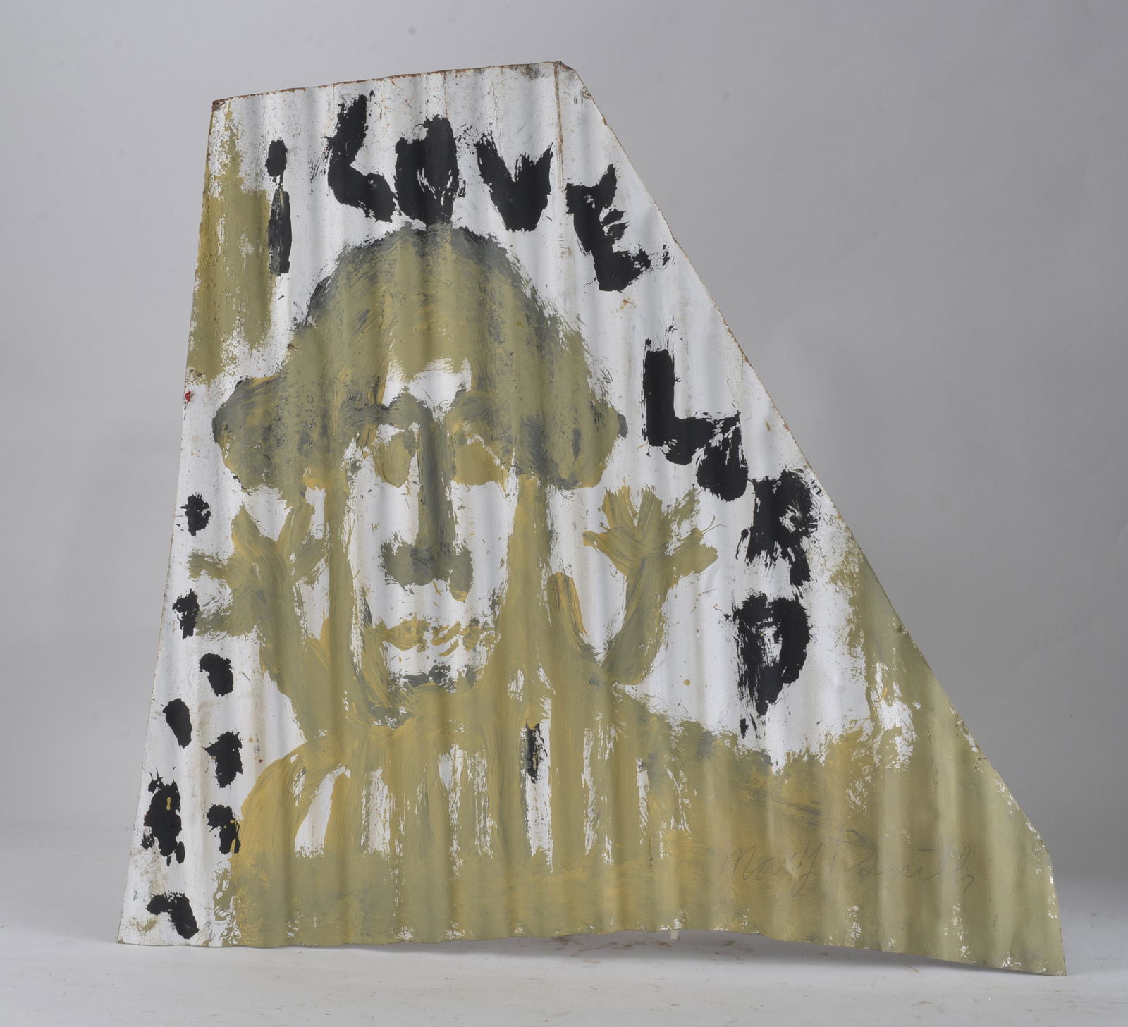 Mary T Smith Painting on Tin (1 of 2)