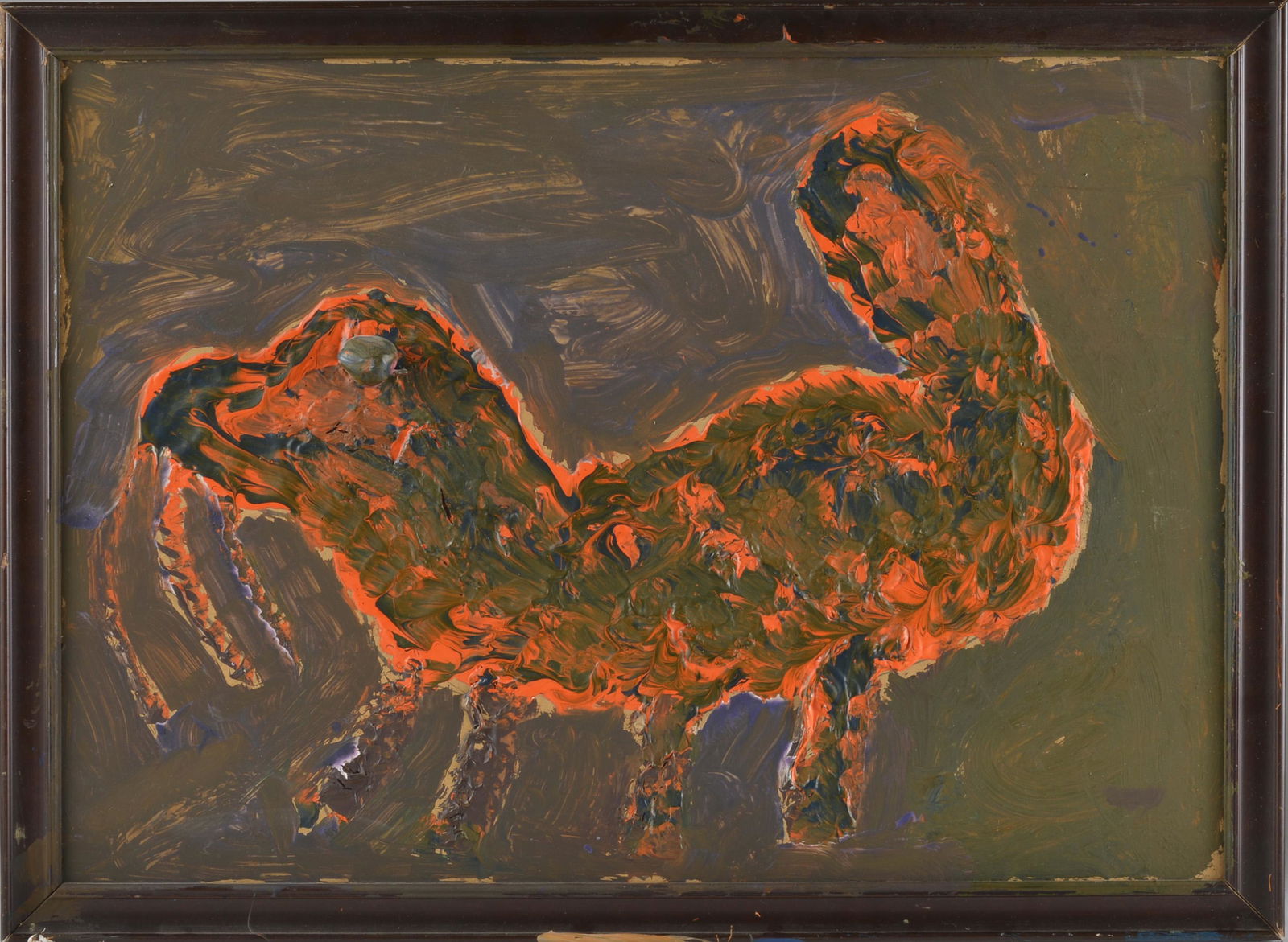 Clyde Jones Folk Art Painting (1 of 3)