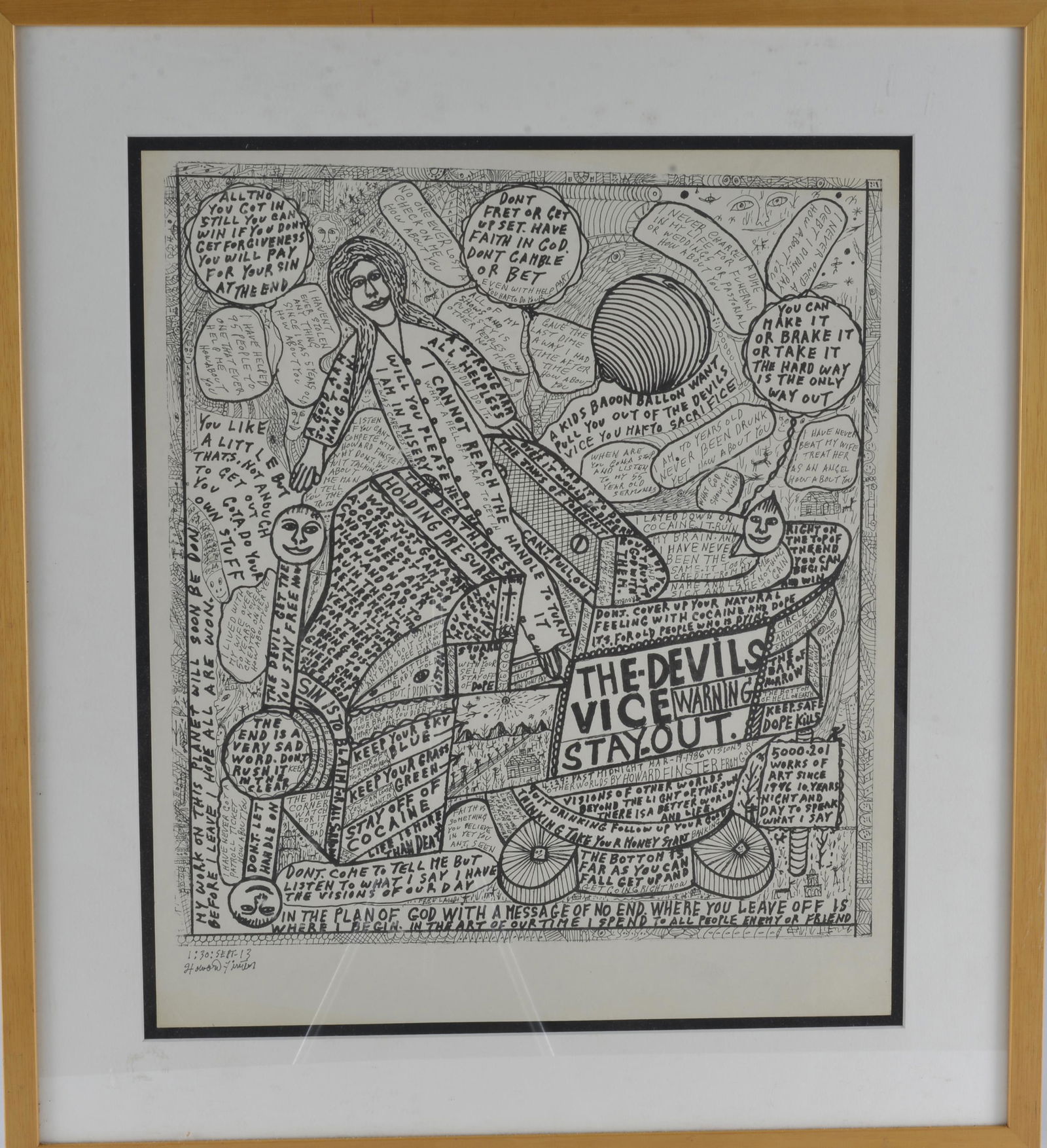 Howard Finster Folk Art Poster (1 of 2)