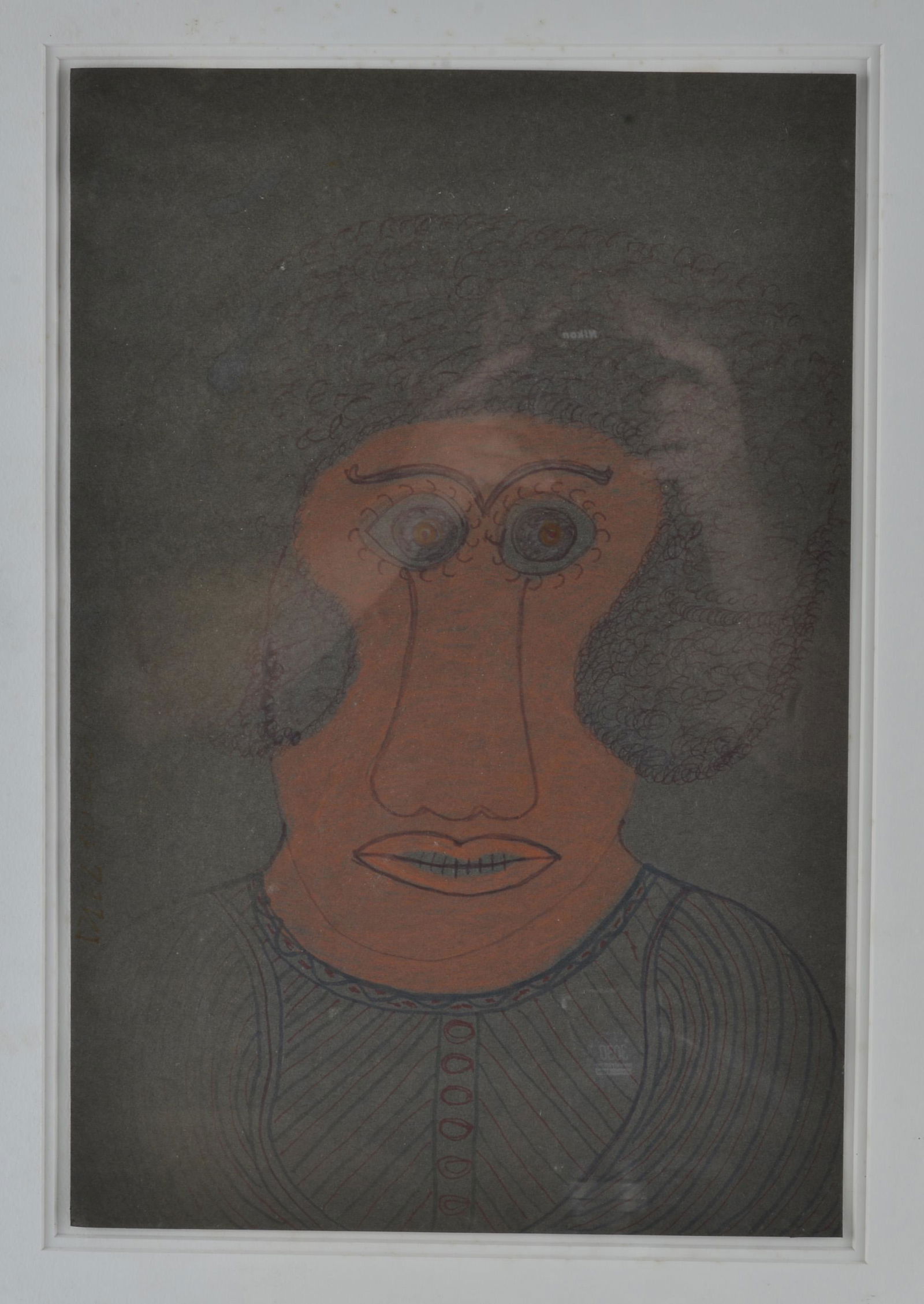 Inez Walker Folk Art Drawing (1 of 7)