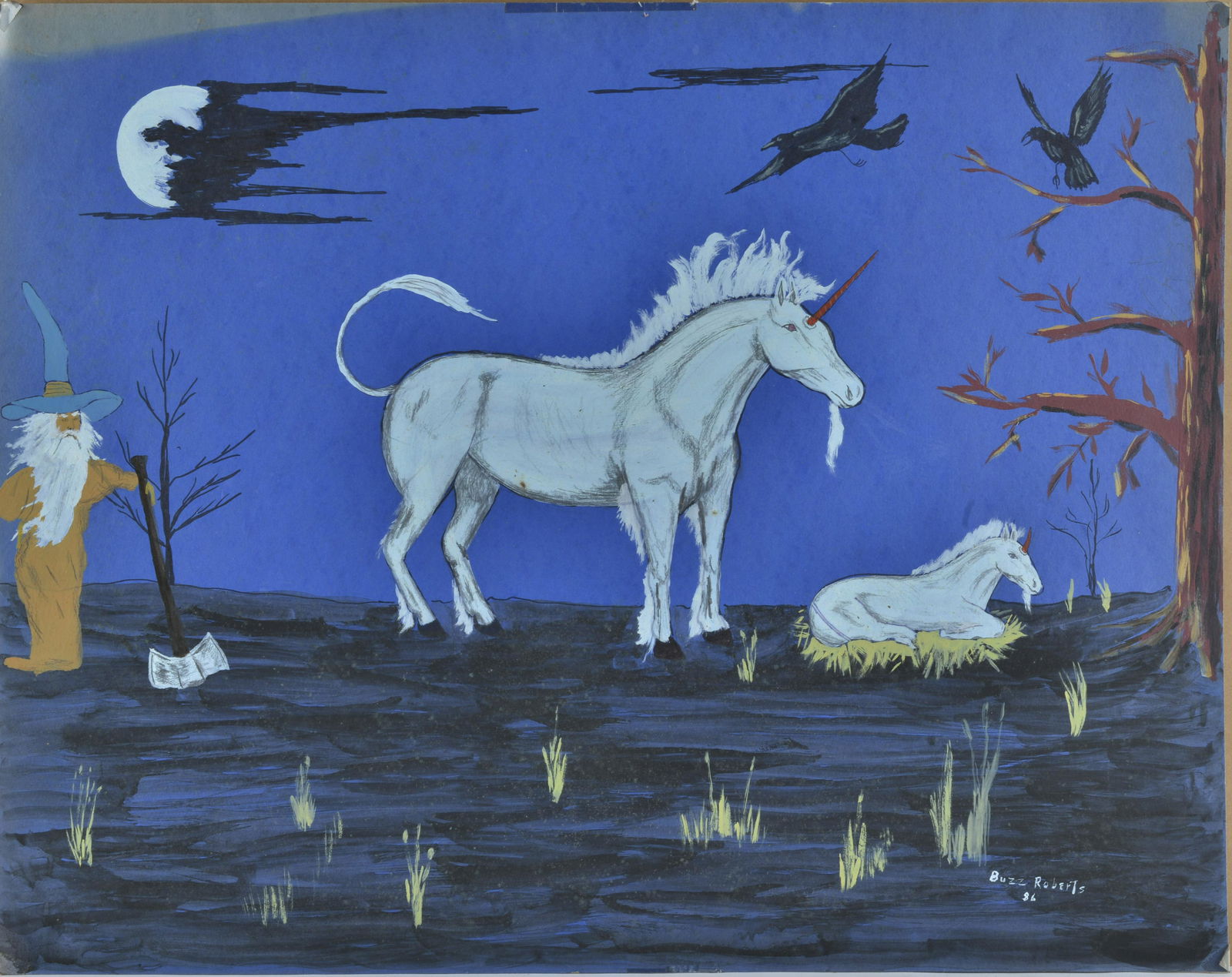 buzz Roberts Painting (1 of 3)