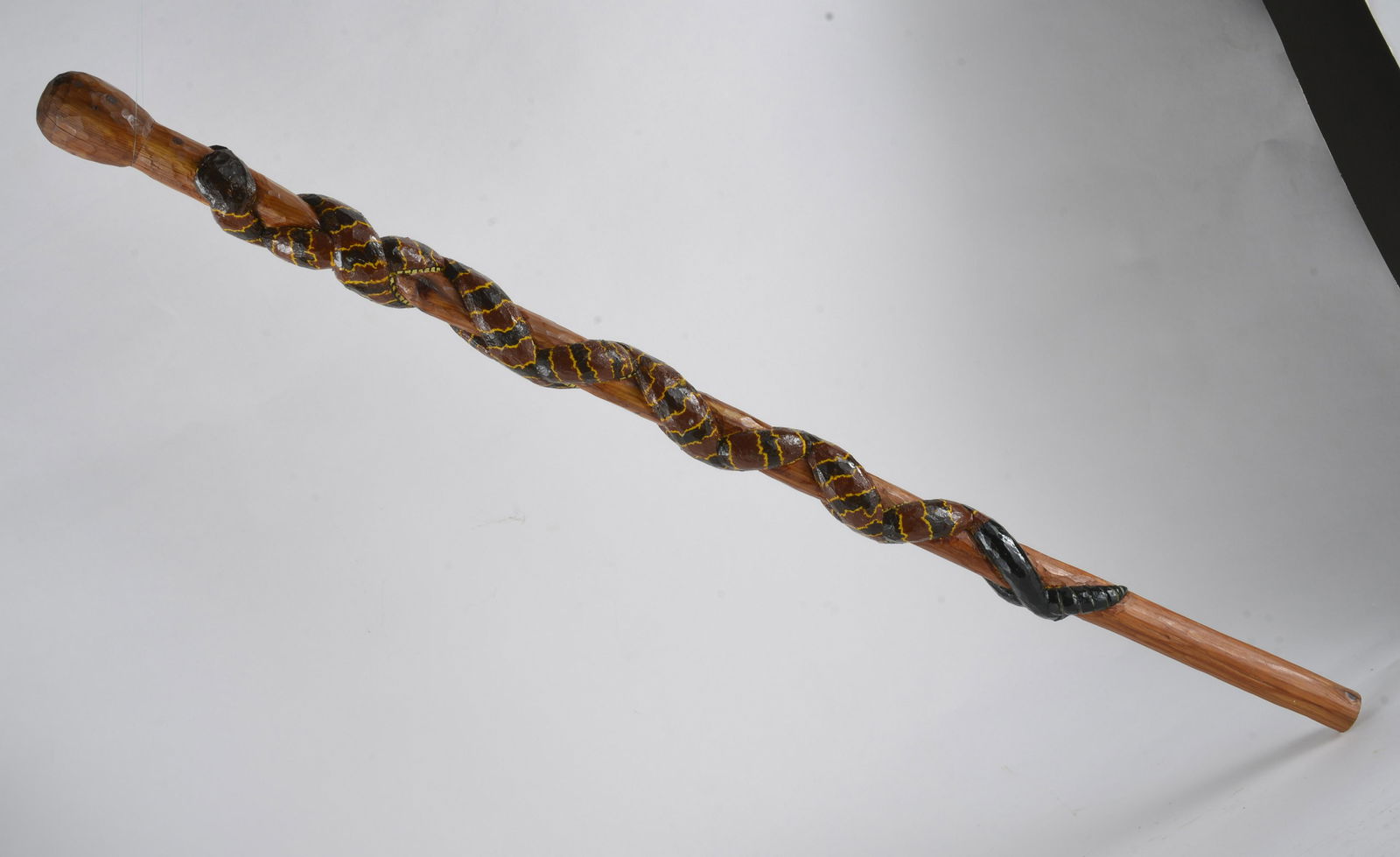 Larry McKee Carved Folk Art Cane (1 of 6)
