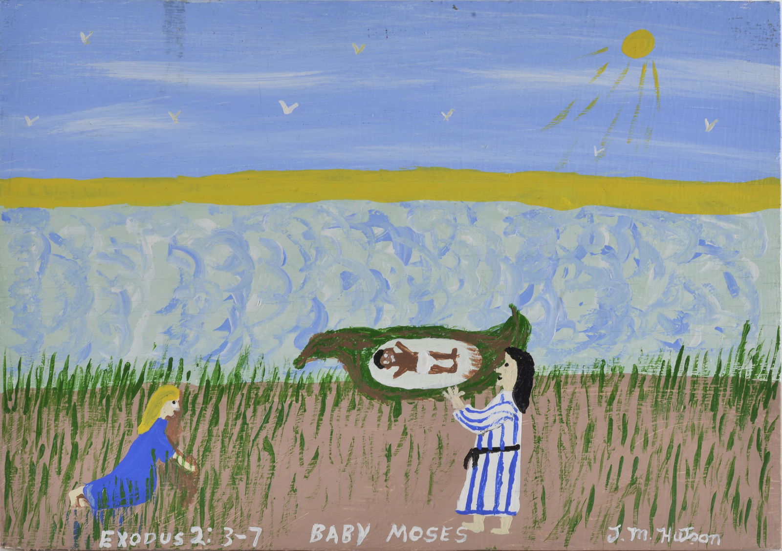 Mike Hutson Folk Art Painting (1 of 2)