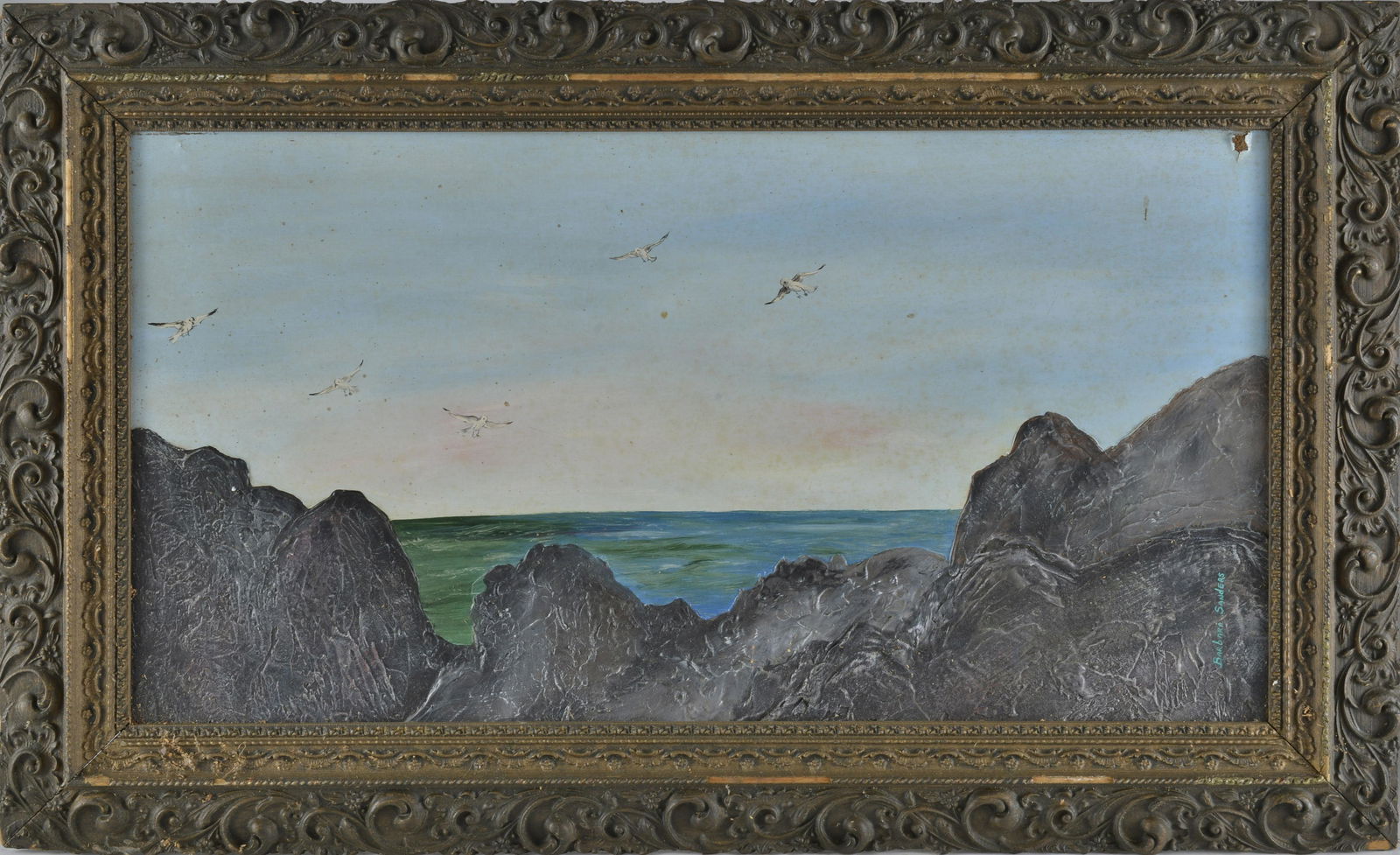 Barbara Sanders Mixed Media Painting (1 of 4)