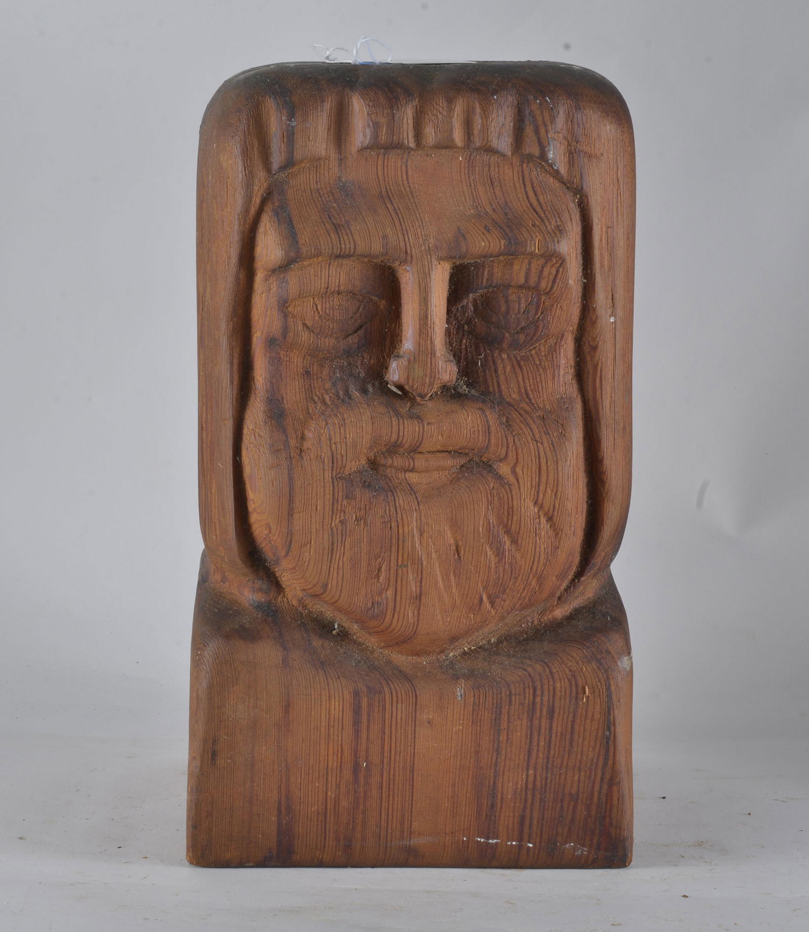 Folk Art Carved Head (1 of 3)
