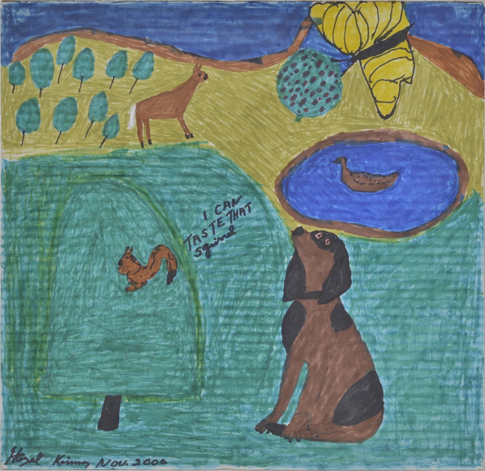 Hazel Kenney Folk Art (1 of 2)