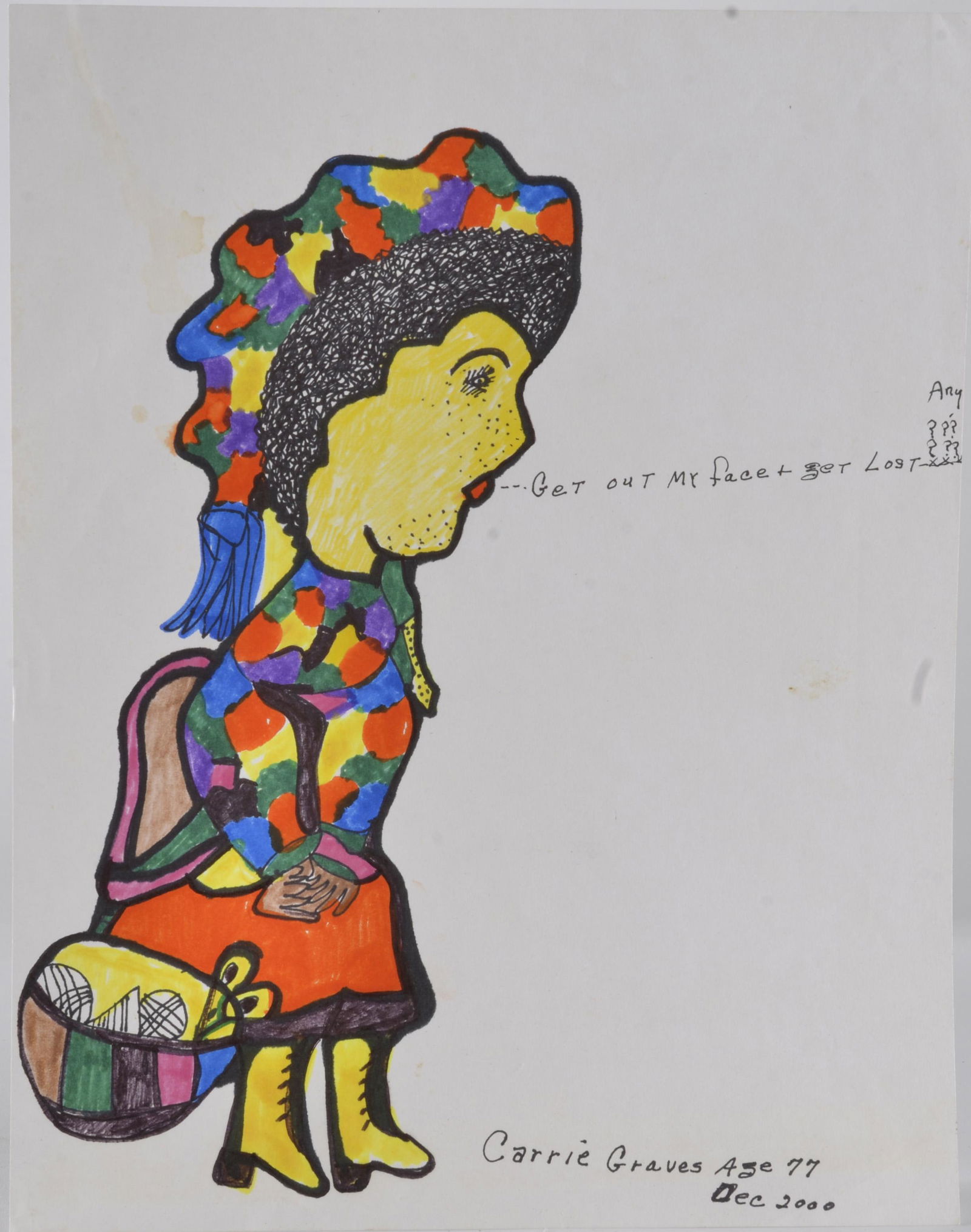 Carrie Graves (1922 - 2016) African American (1 of 2)