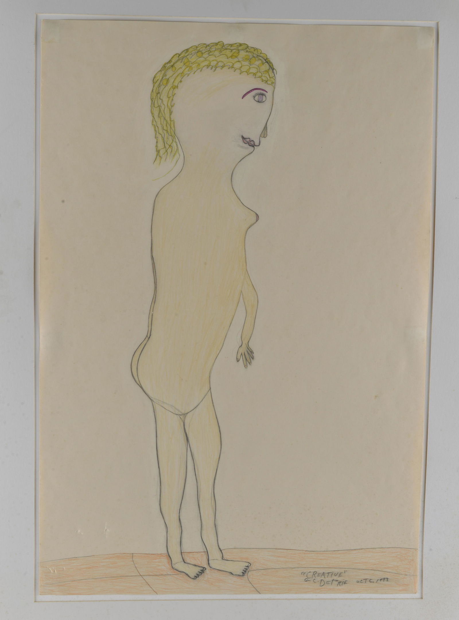 Creative DePrie Folk Art Drawing (1 of 3)