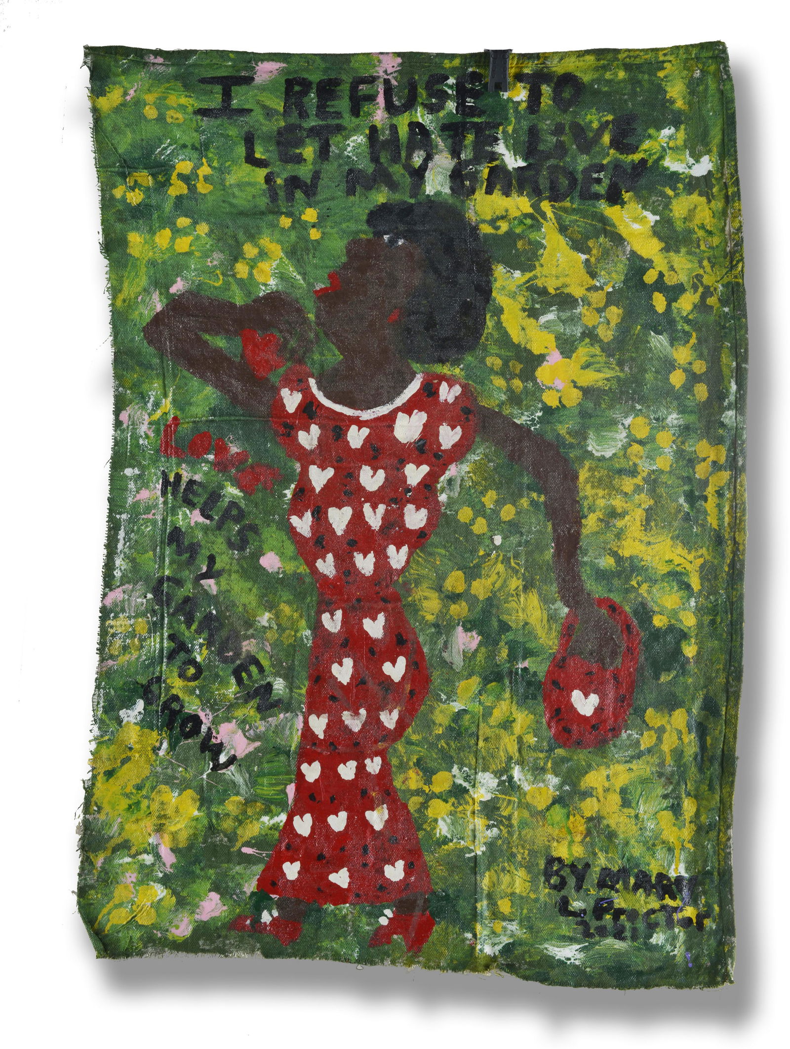 MARY PROCTOR (1960 - ) folk art painting (1 of 7)