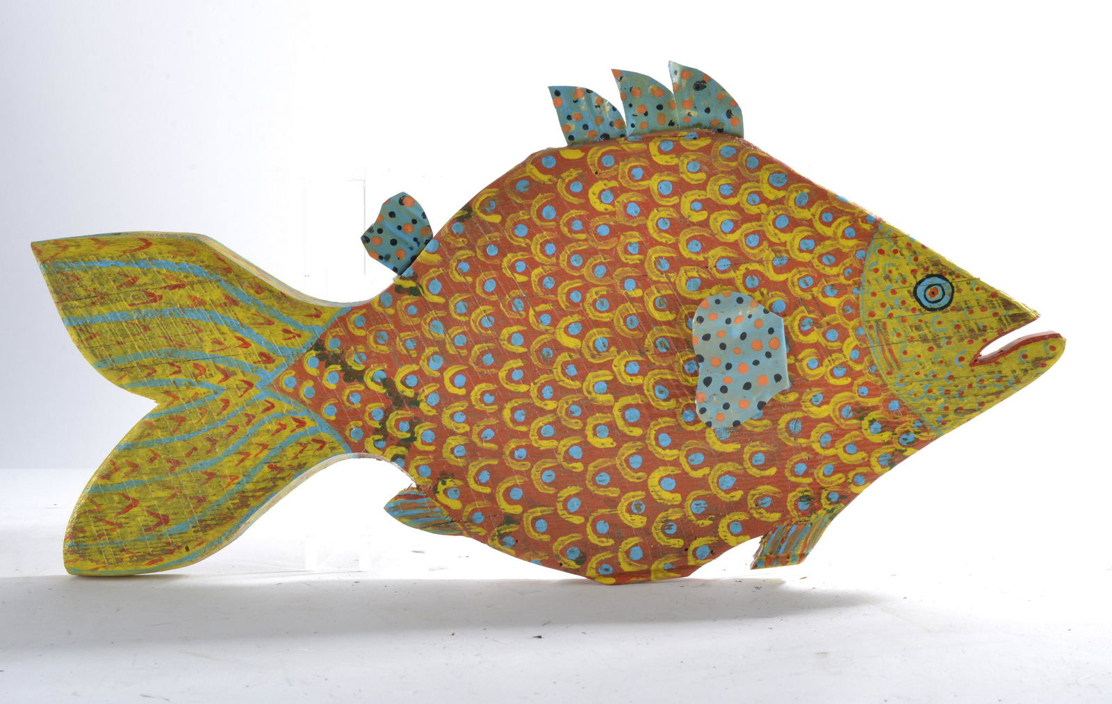 Jean Ellis Folk Art Fish (1 of 2)