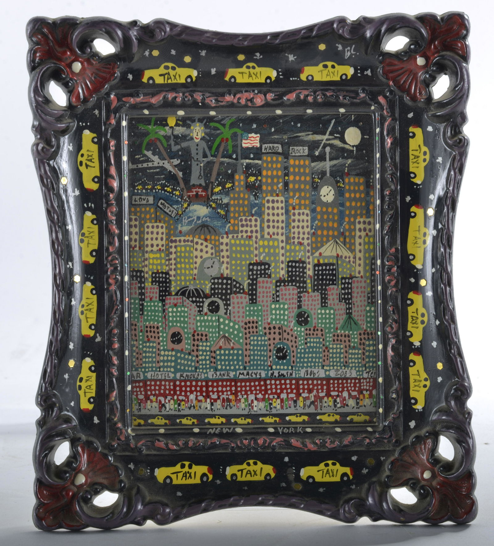 Benny Carter RARE EARLY small New York Painting (1 of 4)