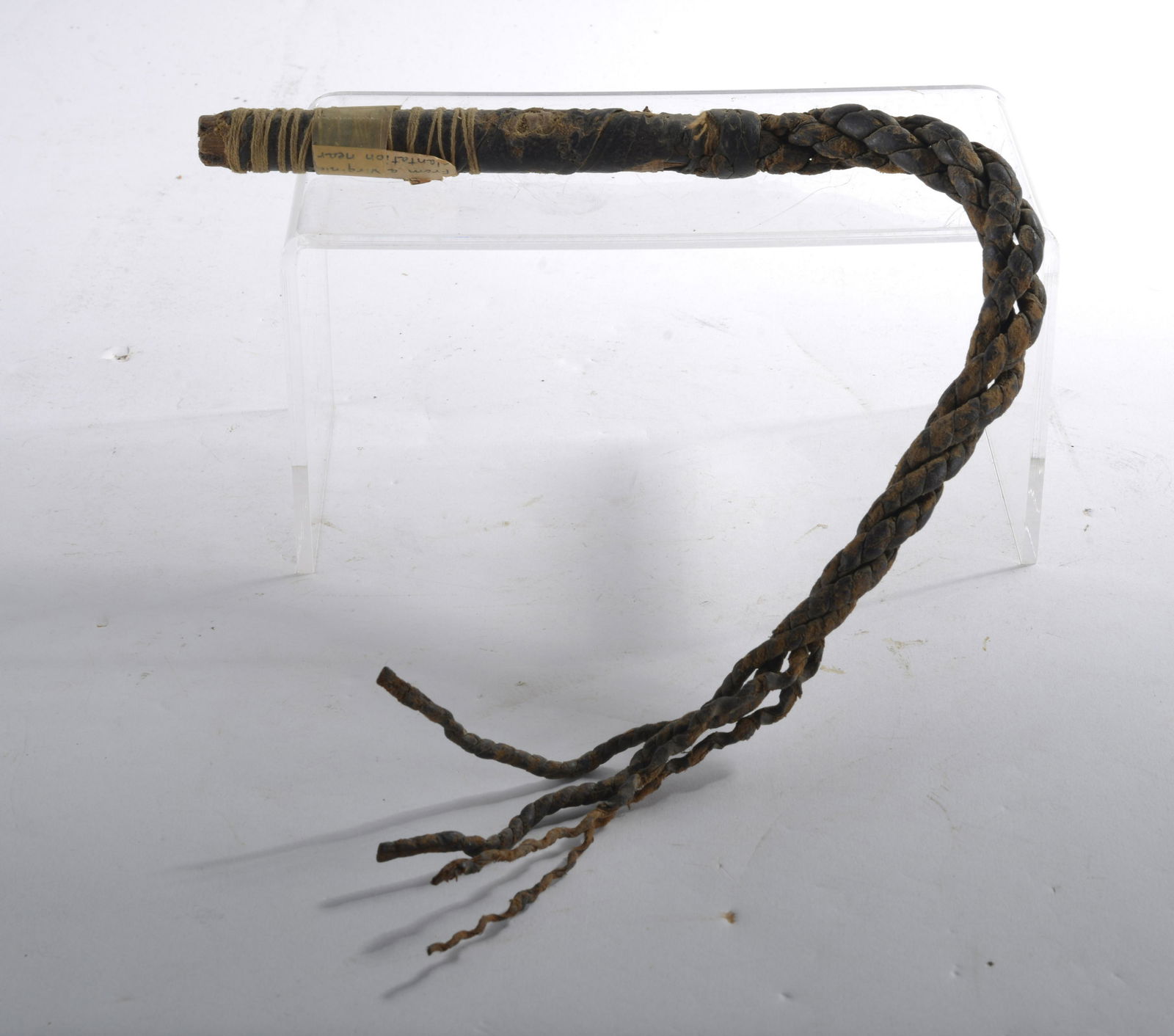 Very Rare Period Slave Whip from Virginia (1 of 3)
