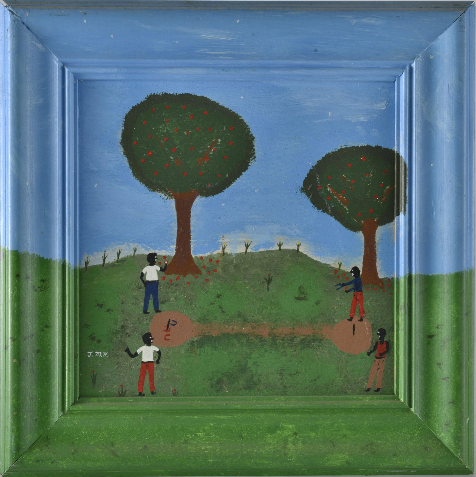 Mike Hutson Folk Art Painting (1 of 3)