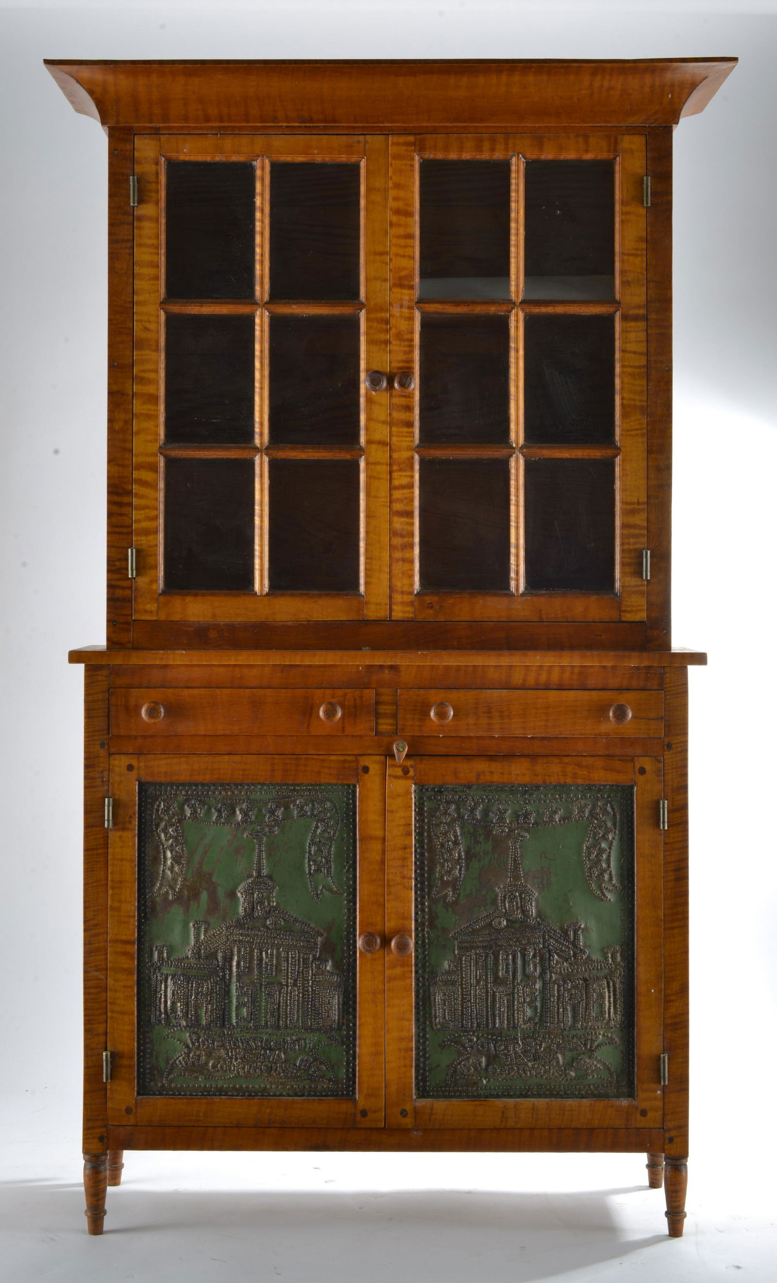 W. H. MORGAN (VIRGINIA) BENCH-MADE TIGER MAPLE JACKSON PRESS (1 of 12)