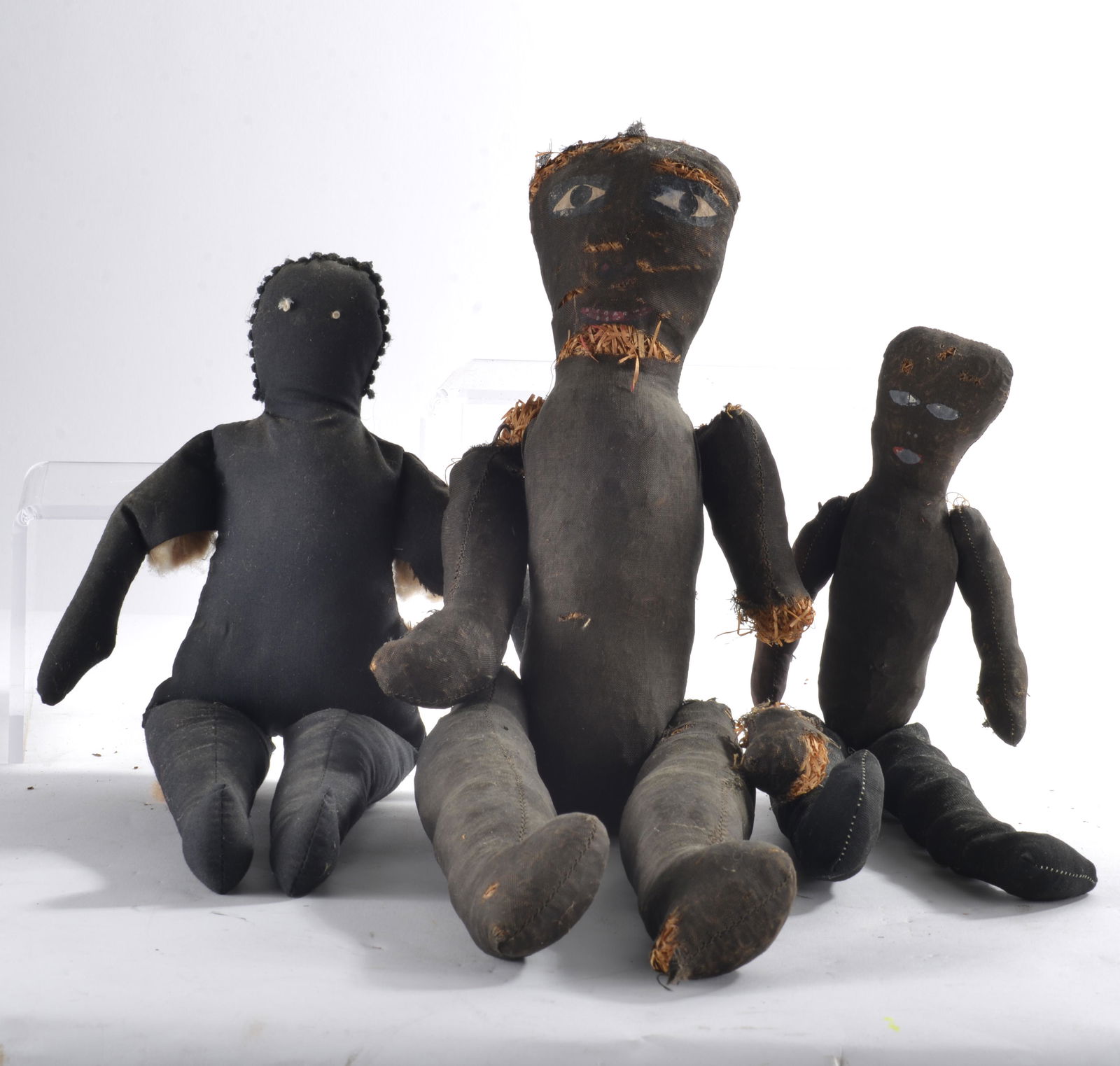 African American Had Made Dolls ca. 1900 (1 of 2)