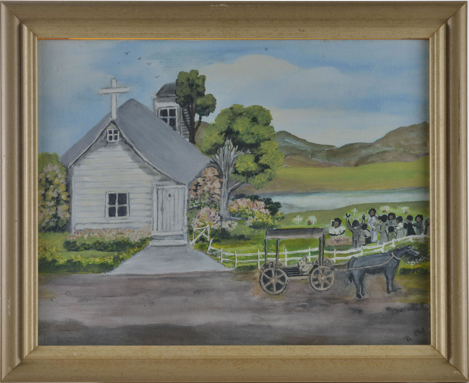 Phyllis Long (Po Phil) Painting (1 of 2)