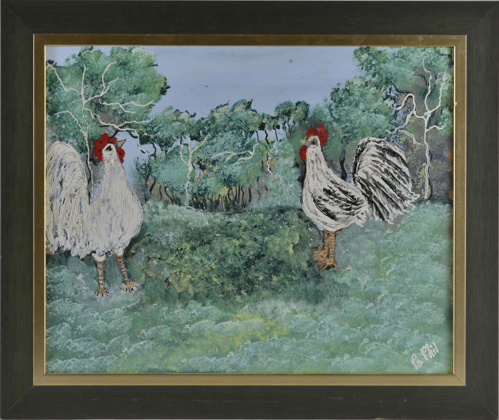 Phyllis Long (Po Phil) Painting (1 of 2)