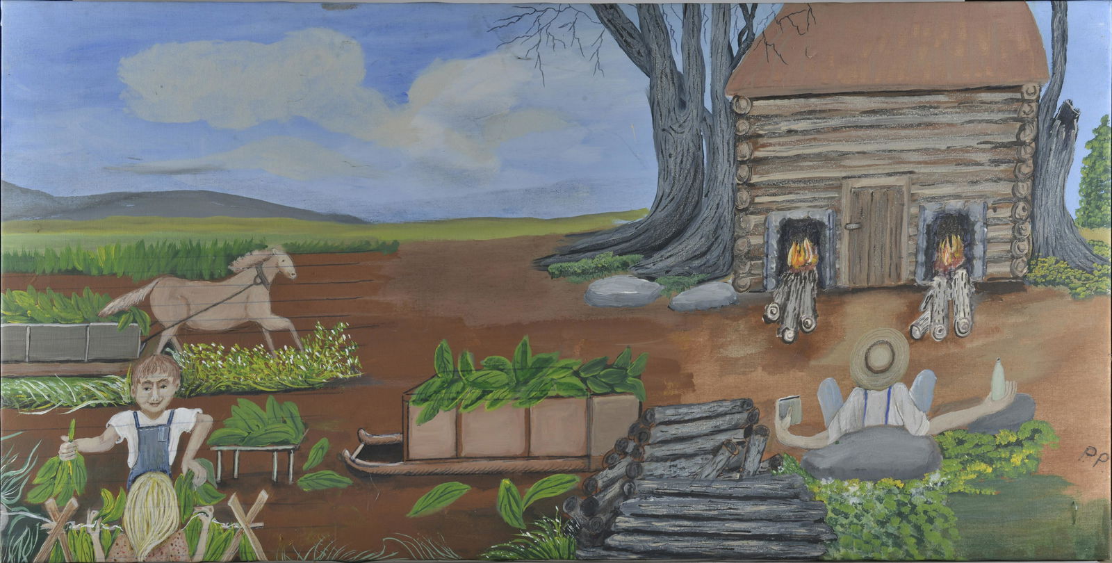 Phyllis Long (Po Phil) Painting (1 of 5)