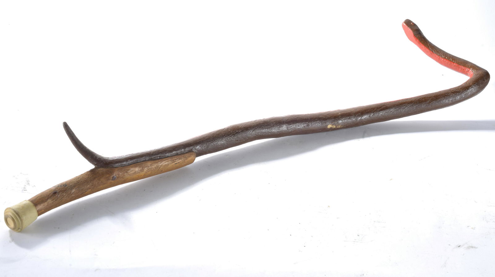 Dave Rawlings Folk Art Snake Cane (1 of 3)