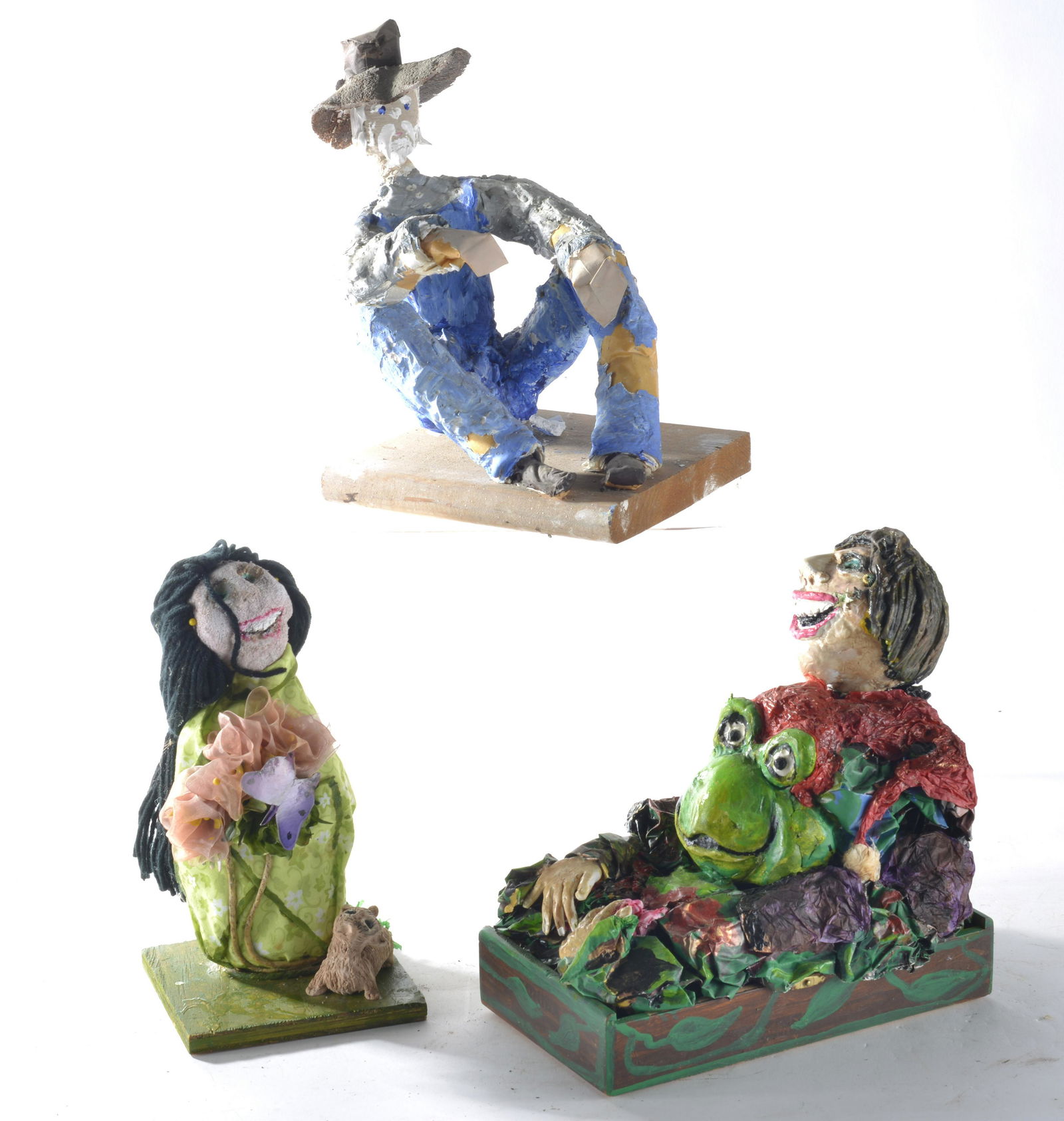 Phyllis Long (Po Phil) Folk Art Sculpture (1 of 4)