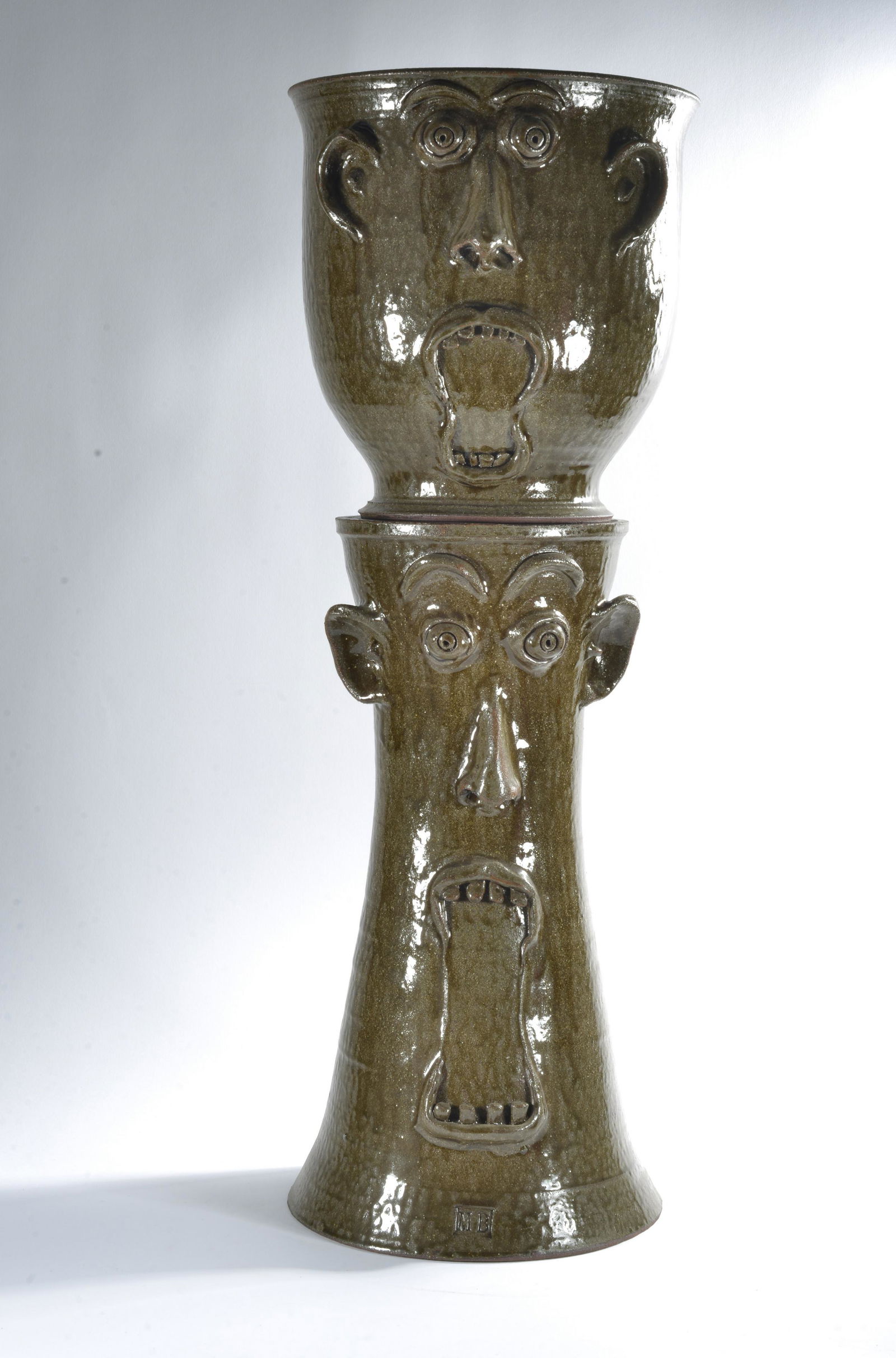 Marvin Bailey (b. 1960) Face Jug Jardinare (1 of 6)