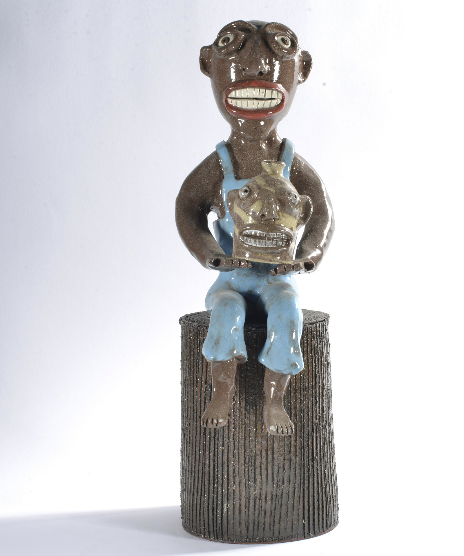Marvin Bailey (b. 1960) Figural on Stump (1 of 5)