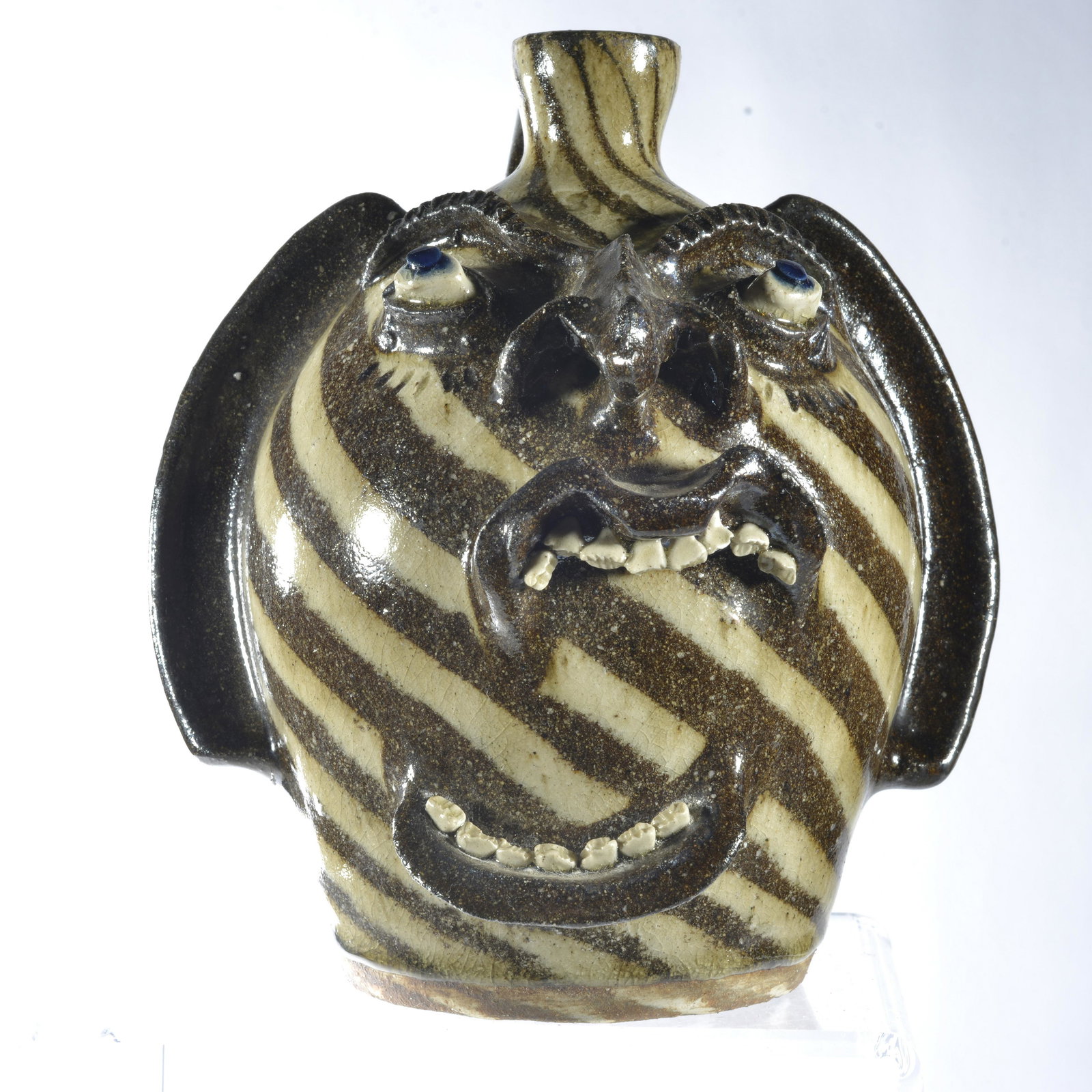 Steve Abee Swirl Face Jug (1 of 4)
